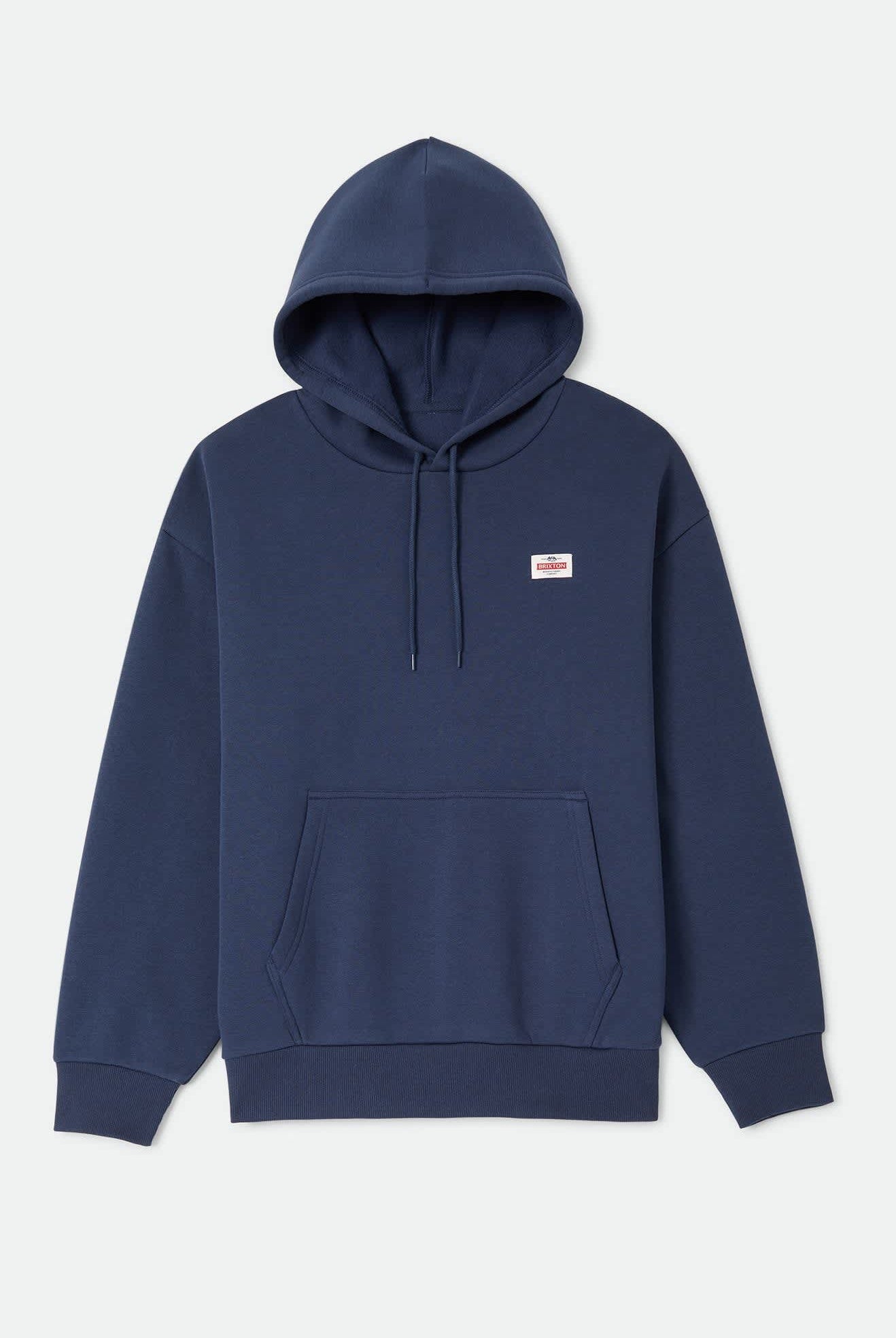 Men's Trademark Hood in the color Washed Navy - Front Product Laydown Image