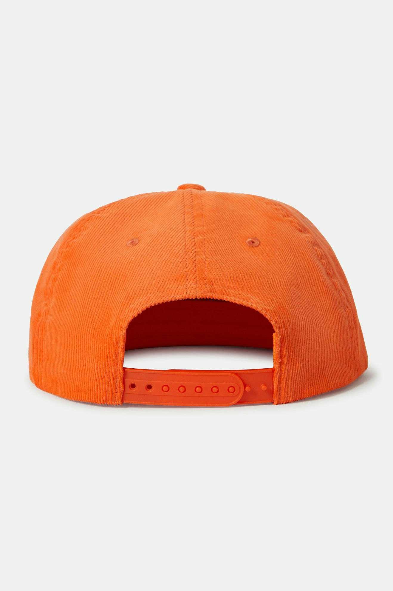 Brixton Unisex Neon Pack MP Snapback - Orange | Back