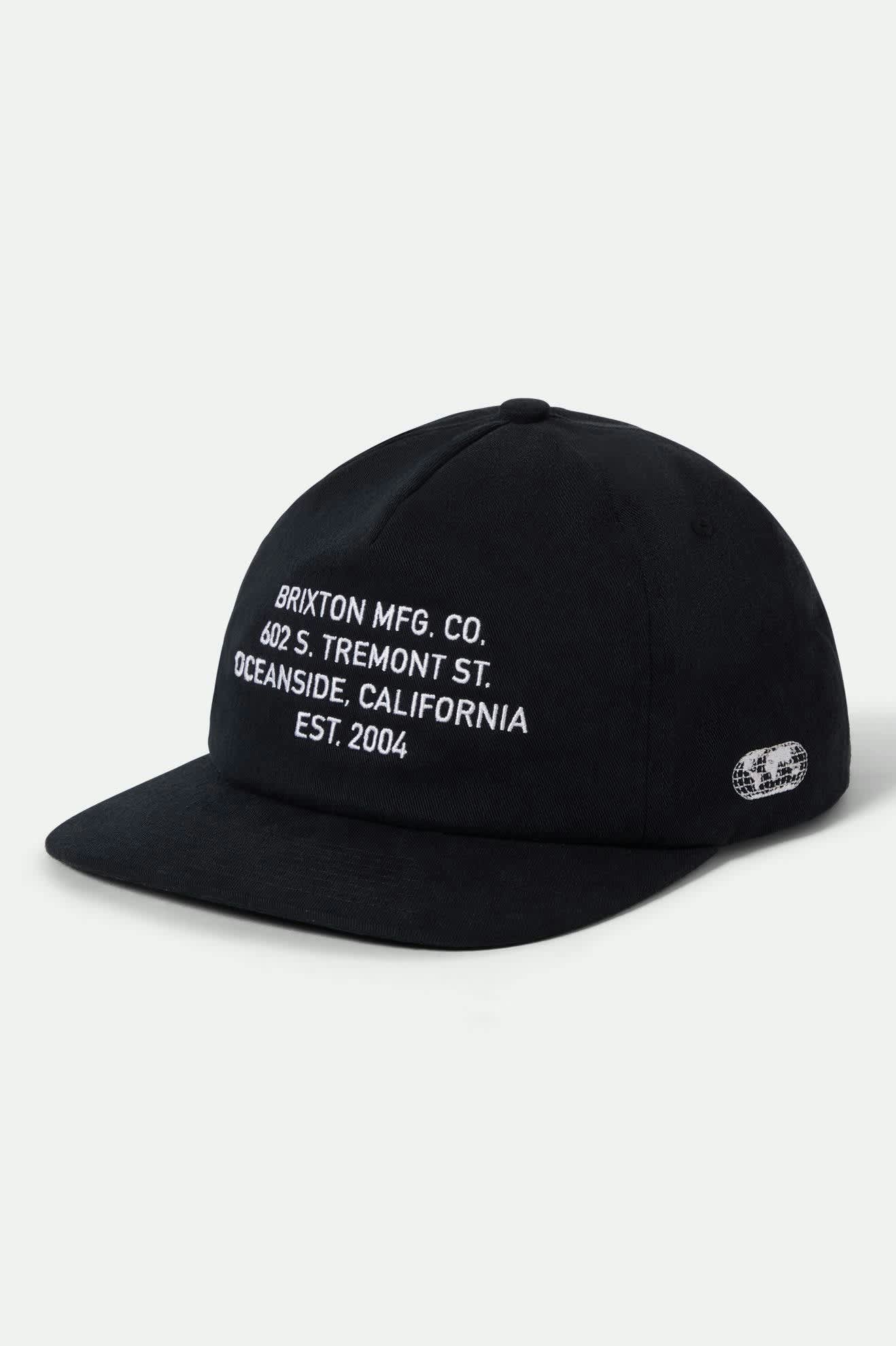 Unisex Union II Netplus Snapback in the color Black - Front Product View