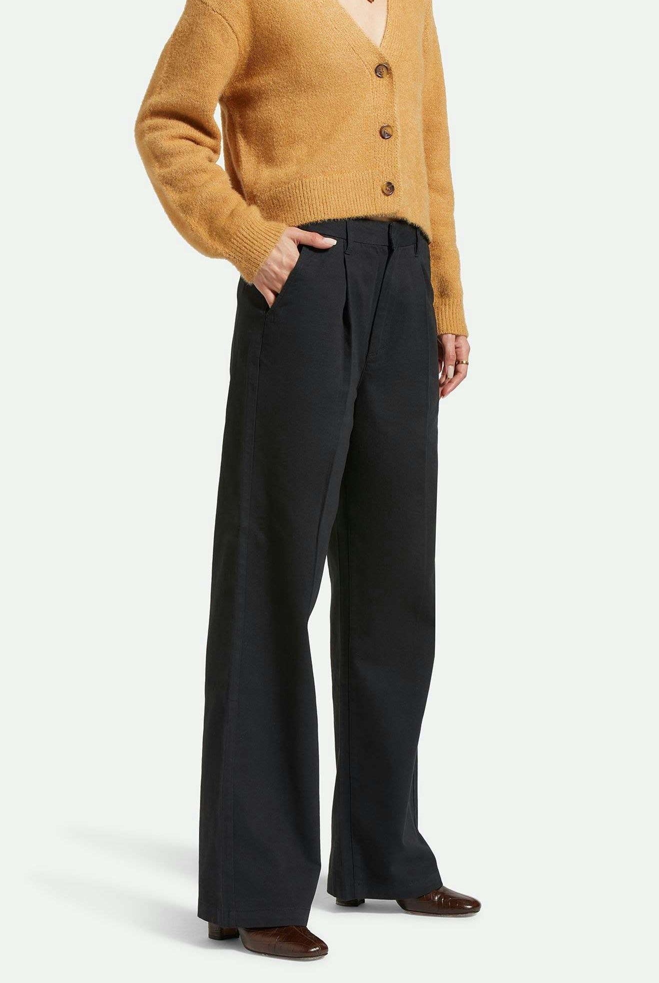 Women's Side Fit | Ludlow Trouser Pant - Black