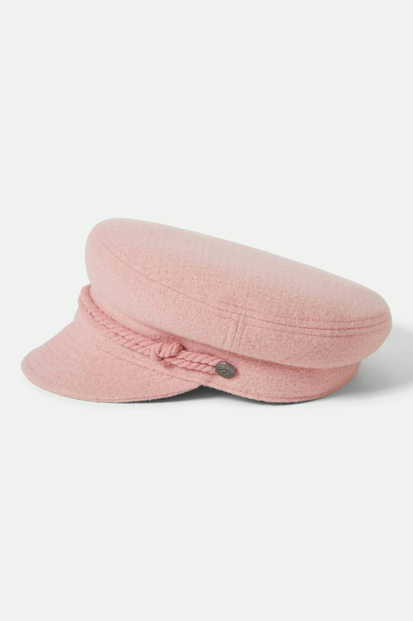 Women's Kayla Cap in the color Soft Pink Boucle - Additional Laydown image