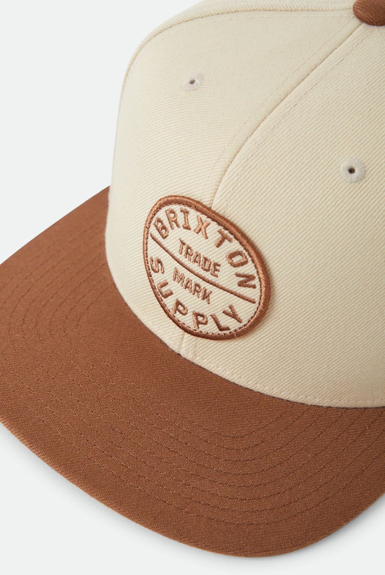 Unisex Oath III Snapback in the color Khaki/Caramel - Additional Laydown image