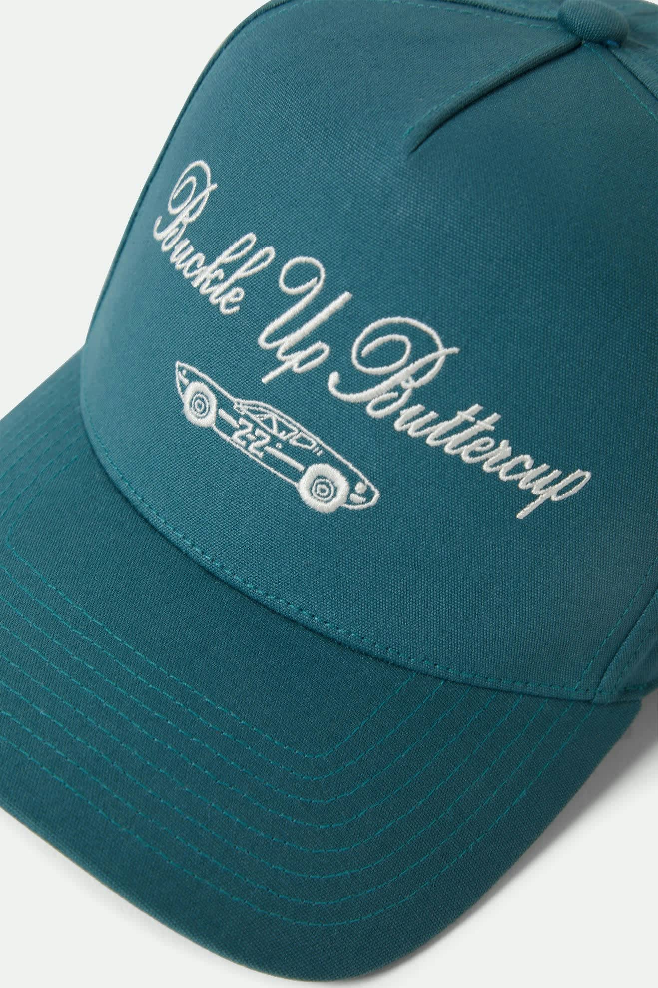 Women's Buckle Up Buttercup Netplus Snapback in the color Night Sage - Additional Laydown image