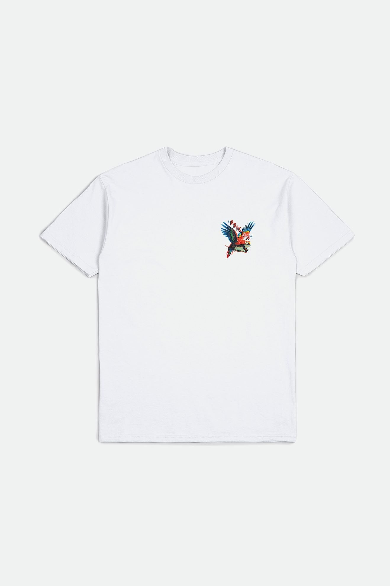 Brixton Men's Loro S/S Standard Tee - White | Profile