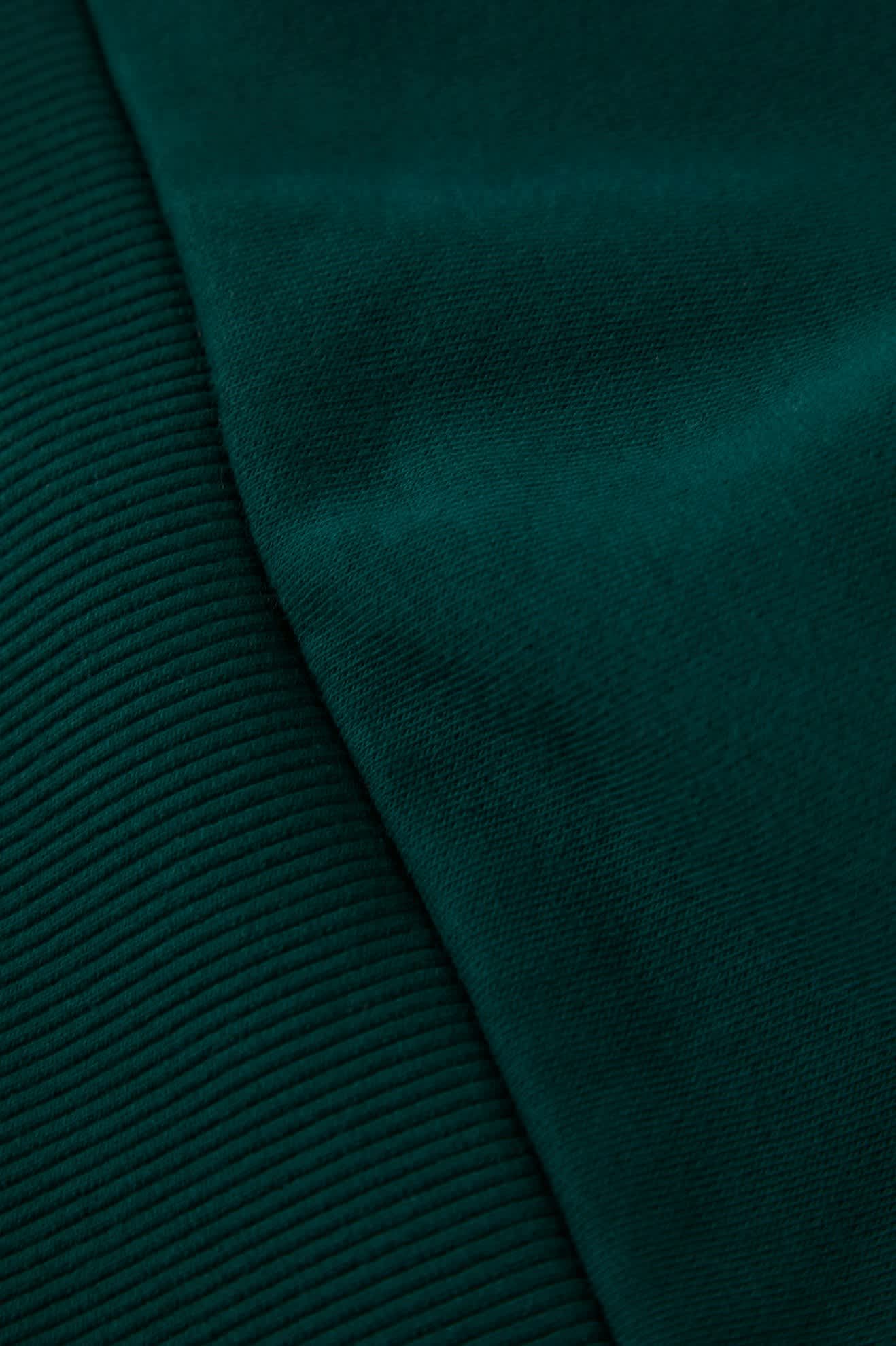 Men's Largo Hoodie in the color Deep Emerald - Additional Laydown image