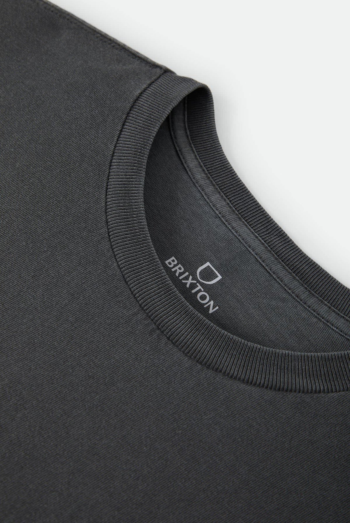 Men's Rockton Standard T-Shirt in the color Black Worn Wash - Additional Laydown image