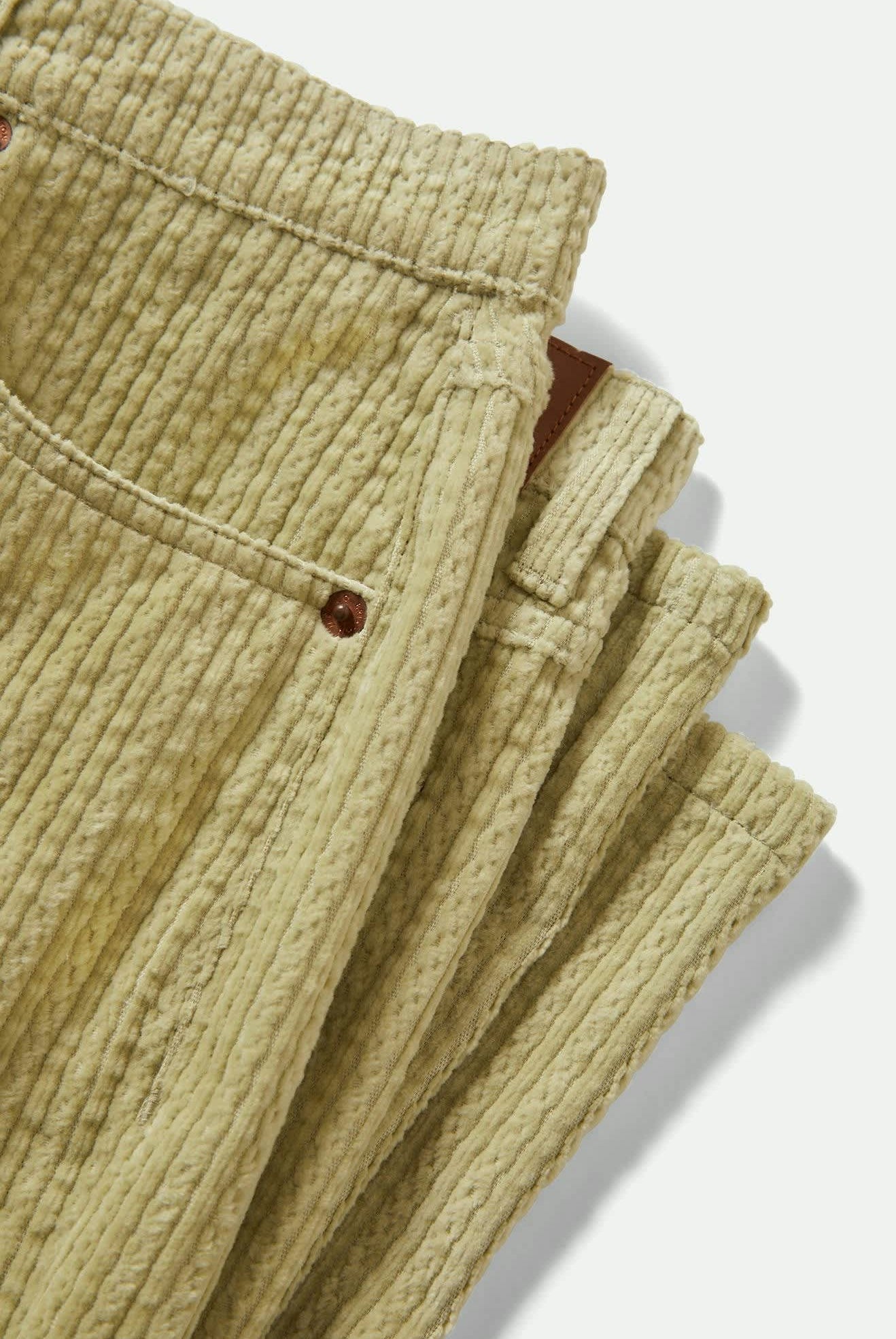 Women's Margo Cropped 5-Pocket Pant in the color Elm - Additional Laydown image