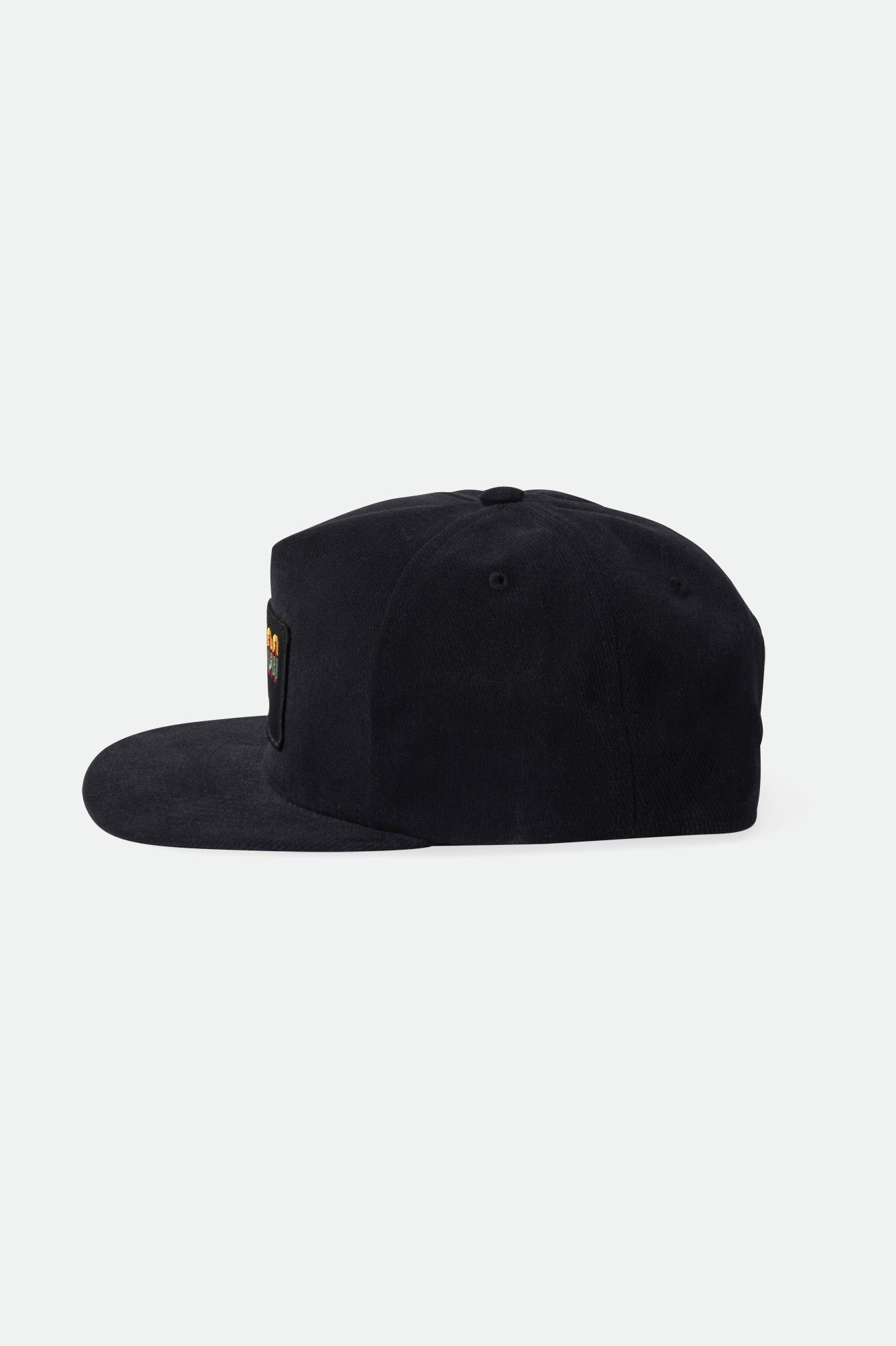 Brixton Men's Neighbor MP Snapback - Black Sol Wash | Extra Shot