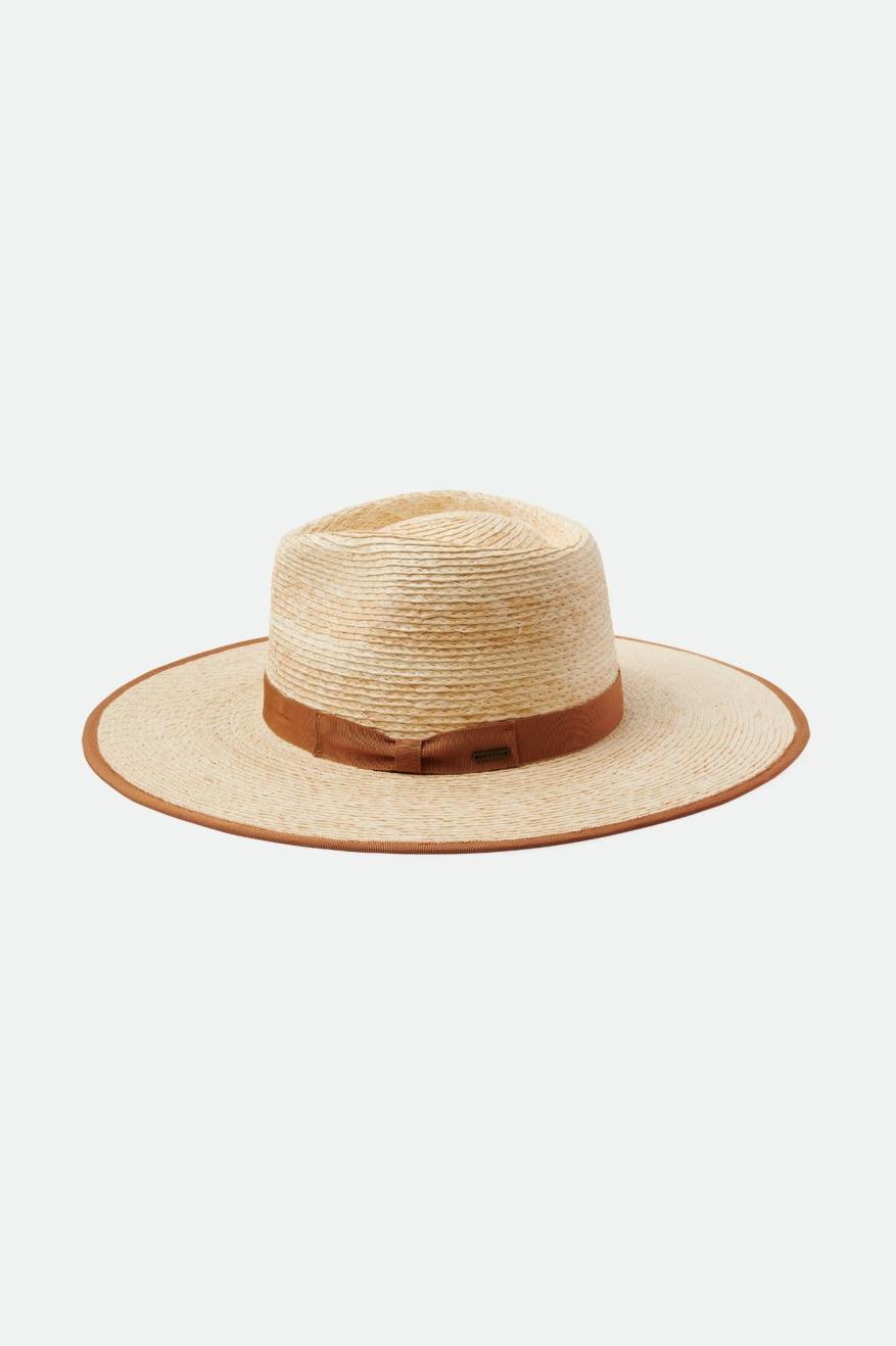 Extra Laydown Image 1 | Jo Straw Rancher Hat - Natural/Tan