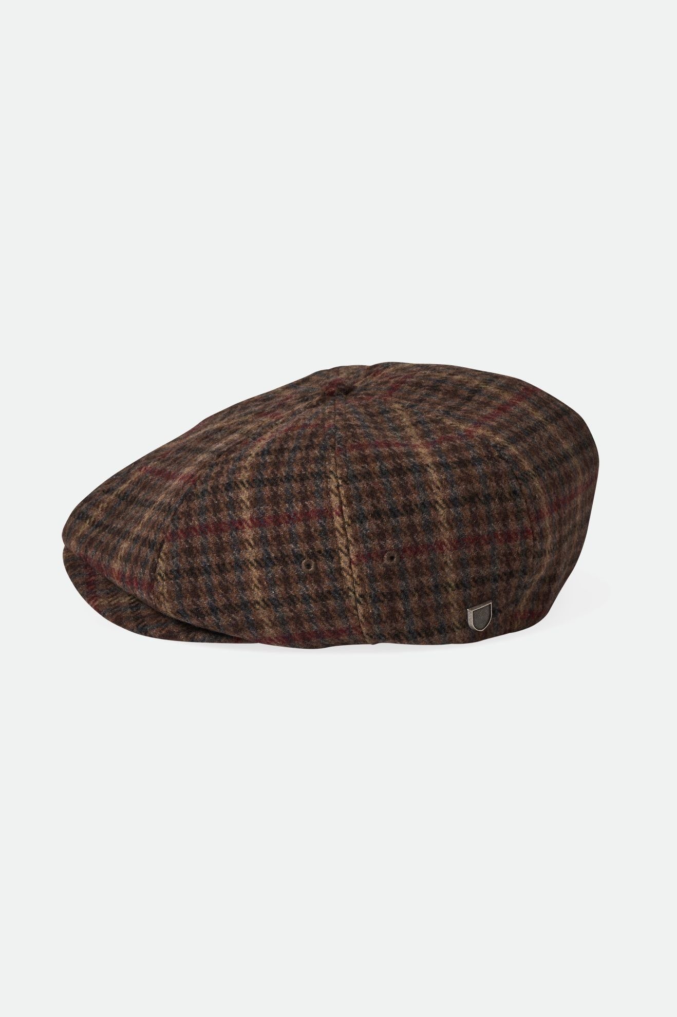 Brixton Unisex Brood Lightweight Newsboy Cap - Cranberry Juice/Sepia | Extra Shot