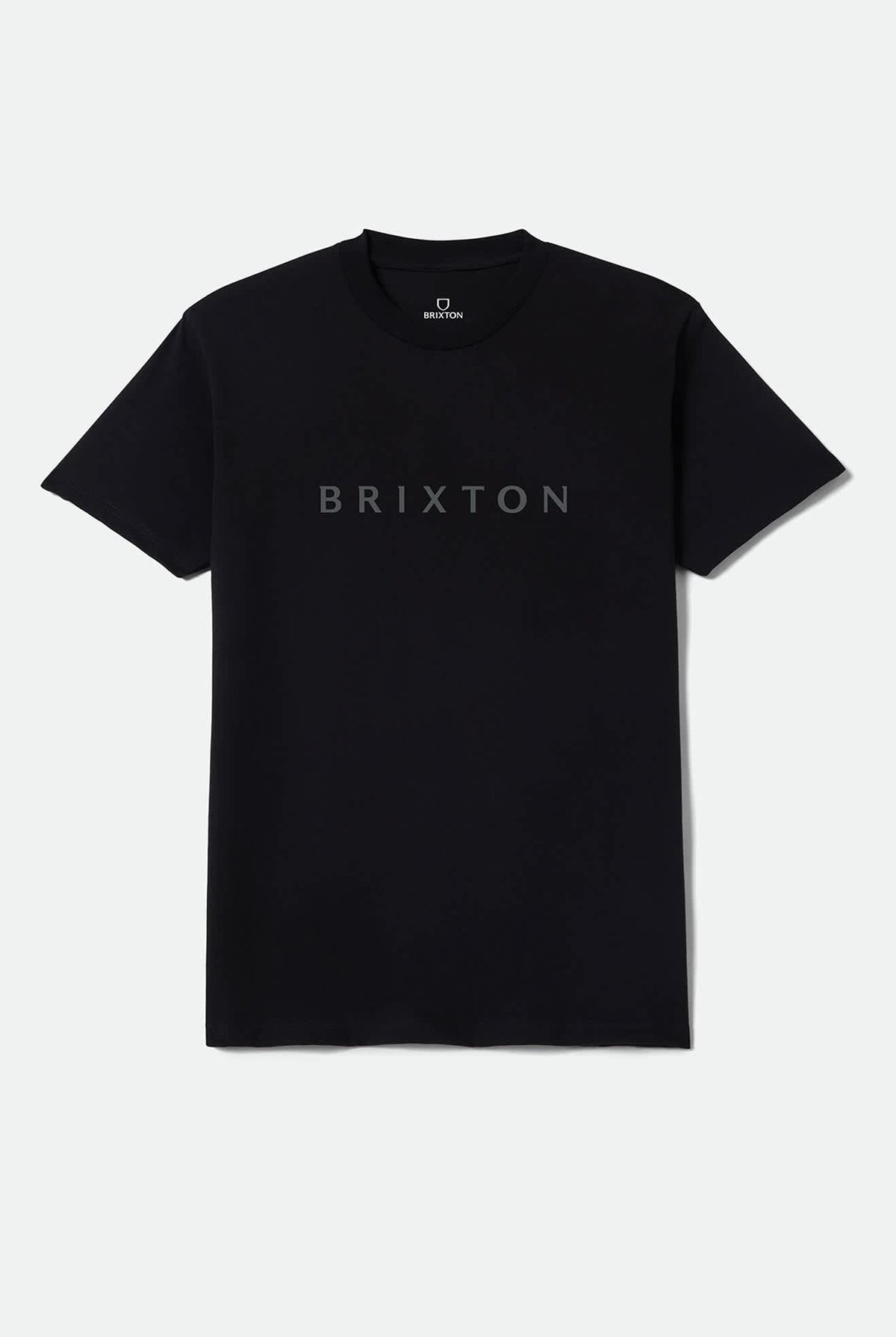 Men's Alpha Line Standard T-Shirt in the color Black - Front Product Laydown Image