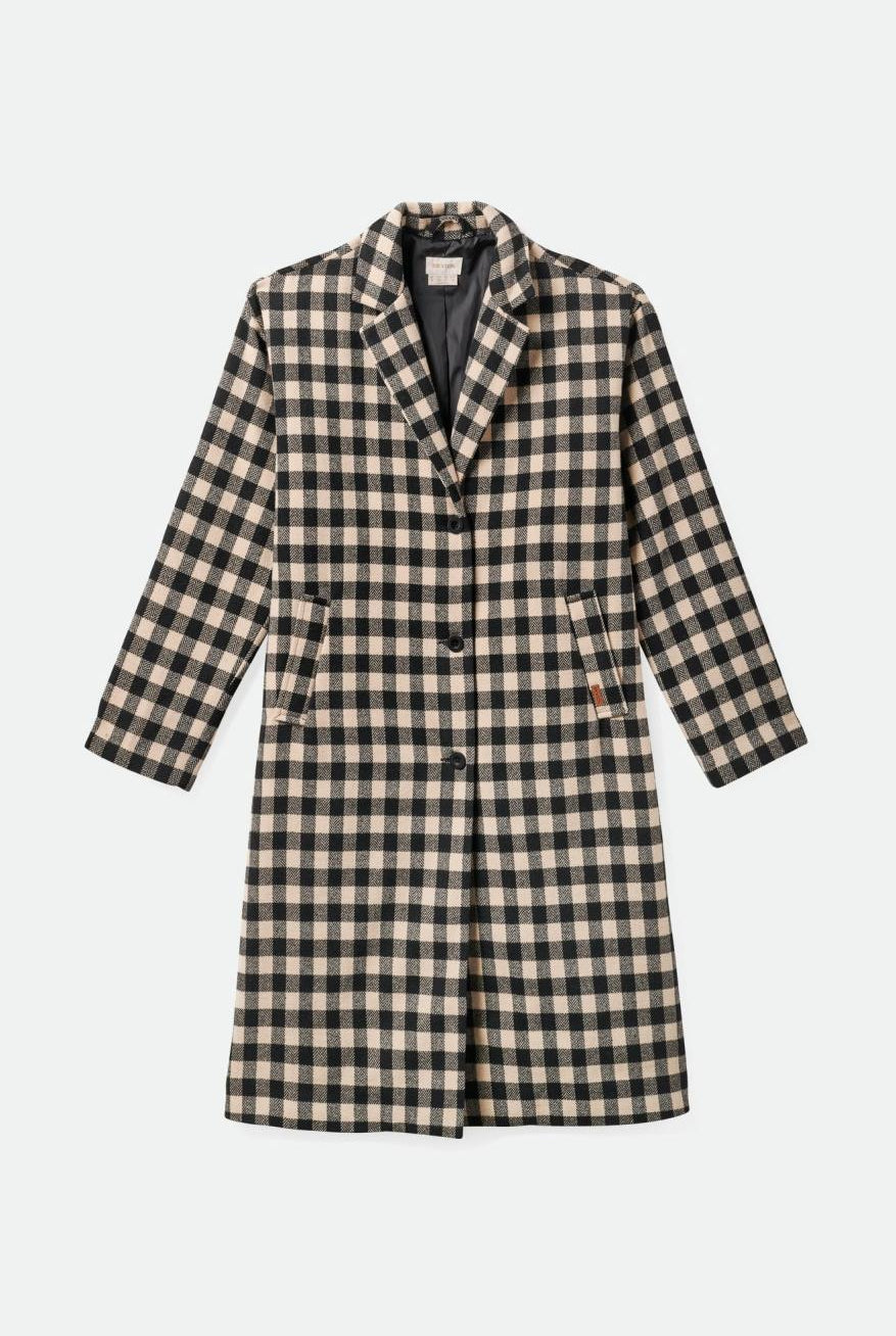 Brixton Women's Cicely Coat - Biscotti | Profile