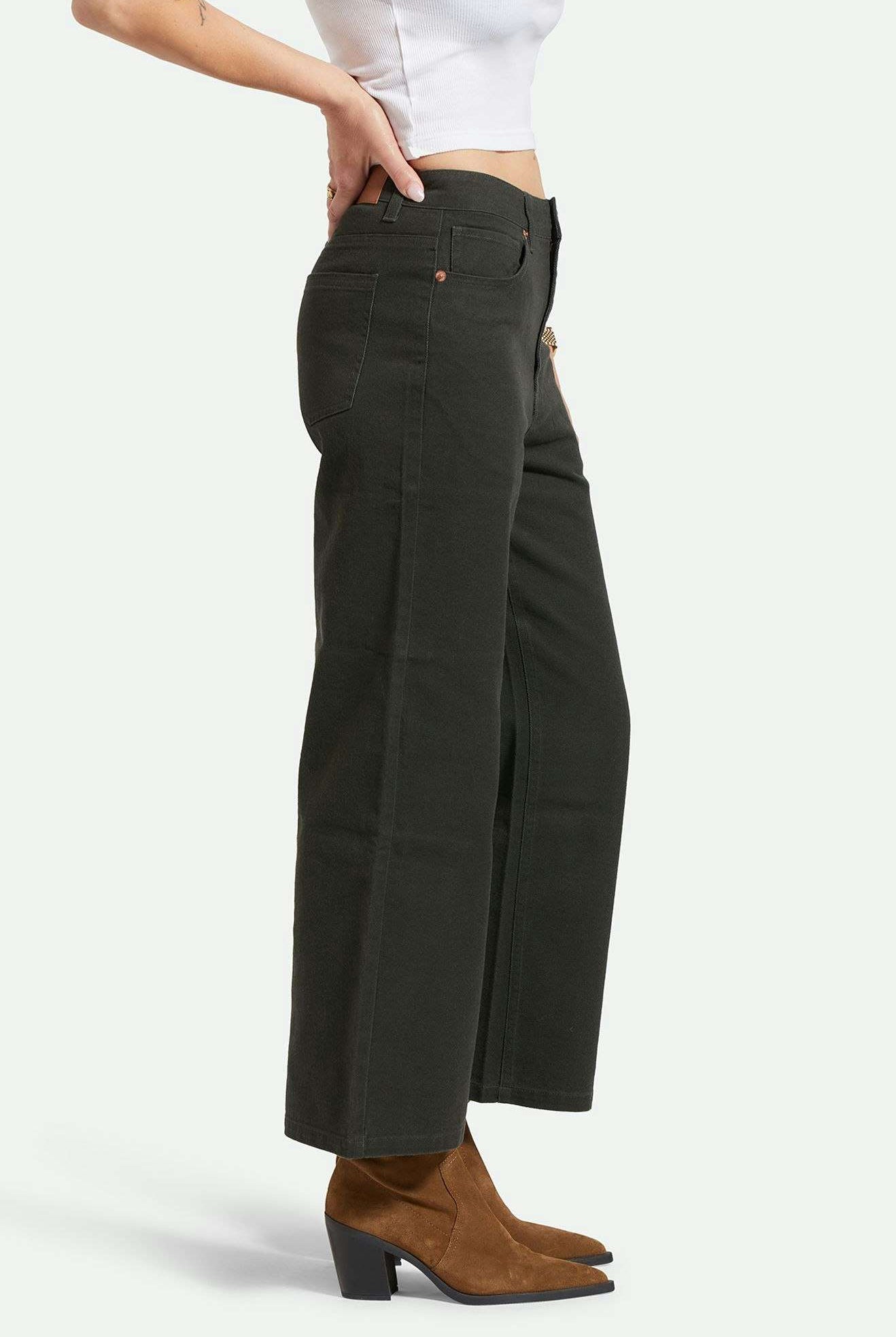 Women's Lifestyle 2 | Margo Cropped 5-Pocket Pant - Washed Black