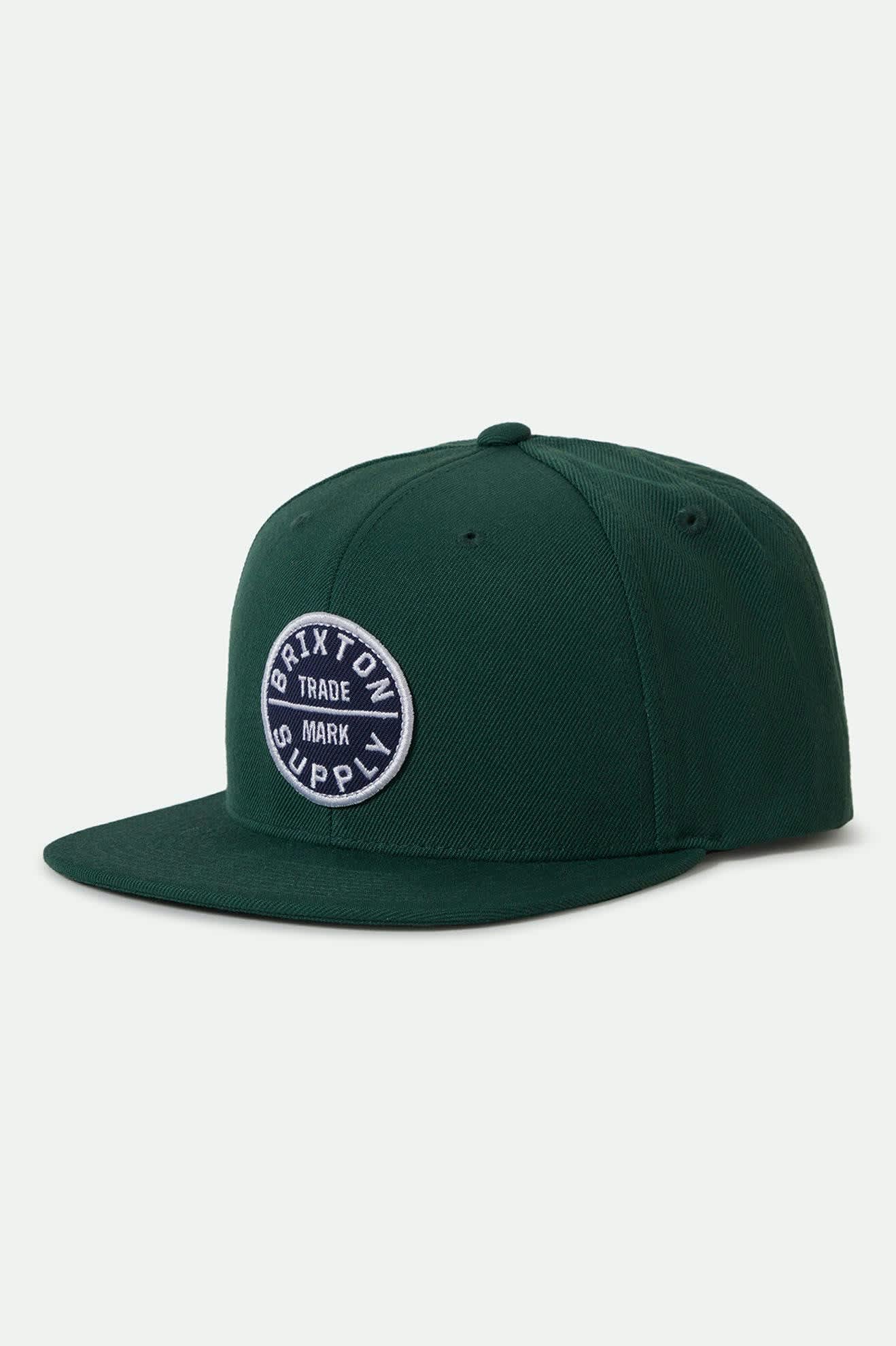 Men's Oath III Snapback in the color Pine Needle/Pine Needle - Front Product View