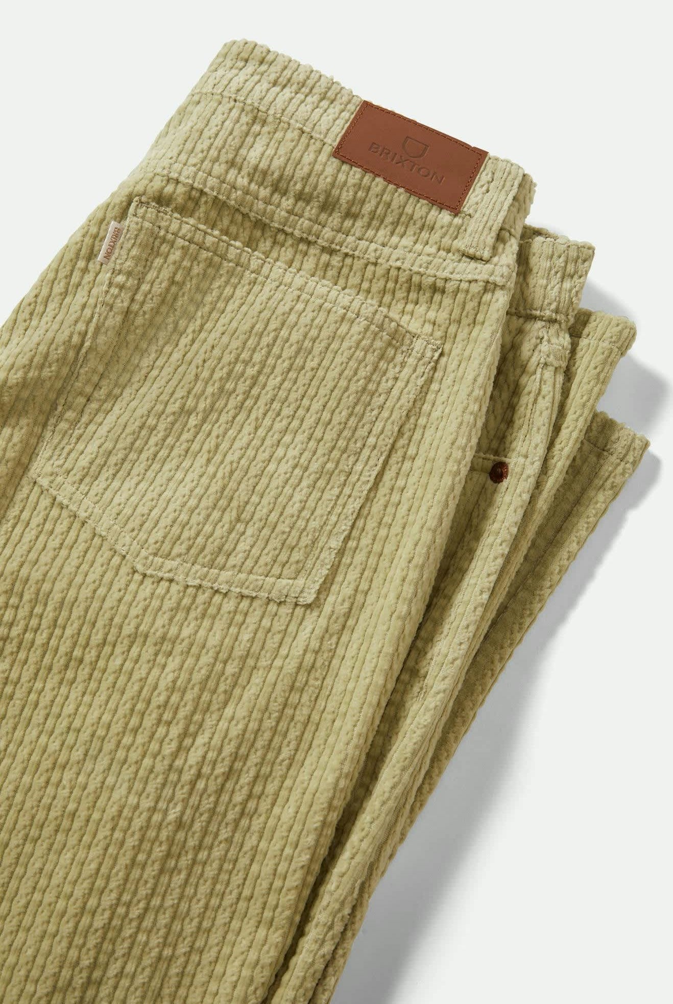 Women's Margo Cropped 5-Pocket Pant in the color Elm - Additional Laydown image