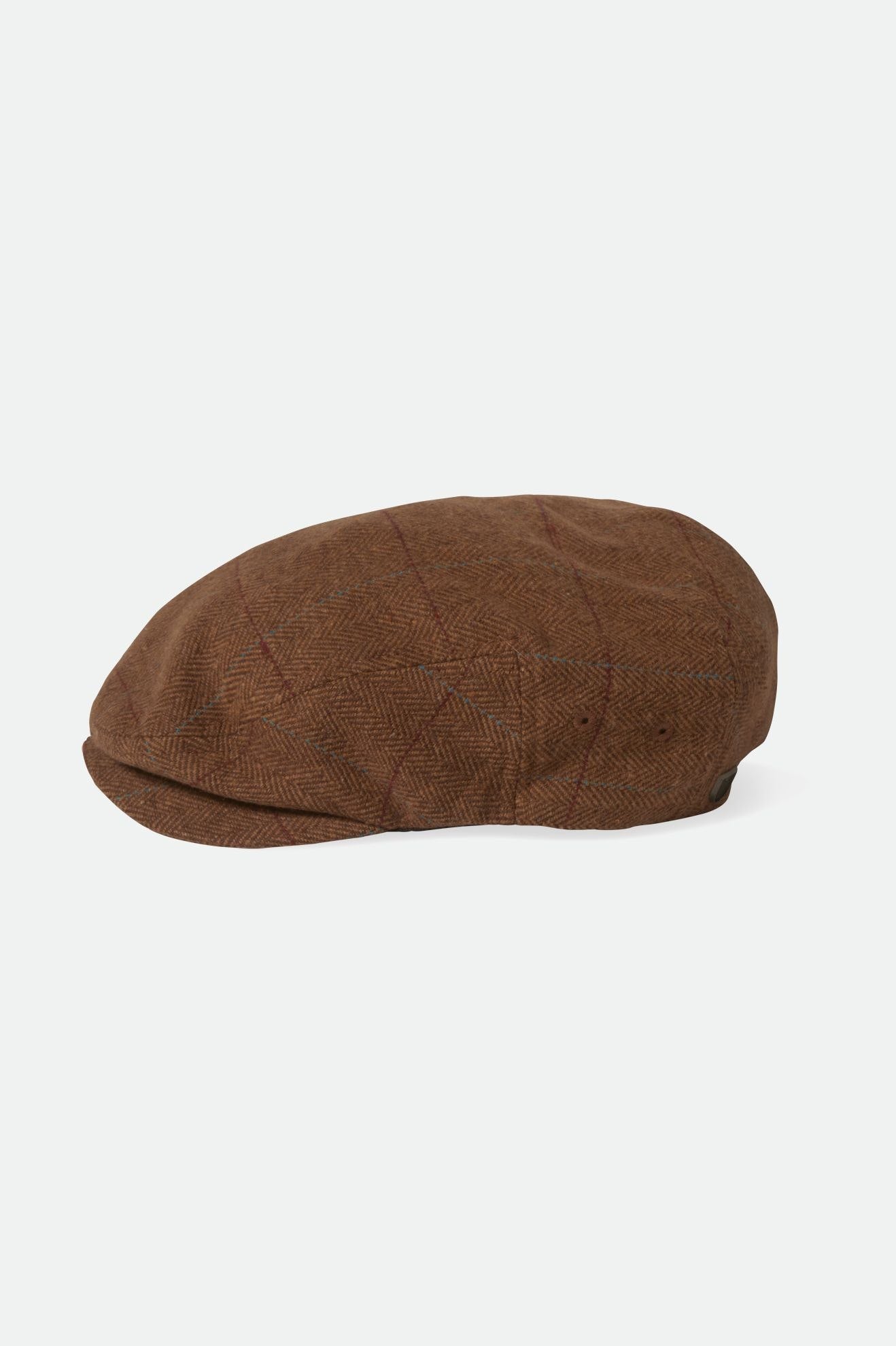 Brixton Unisex Hooligan Lightweight Flat Cap - Brown/Light Brown | Extra Shot