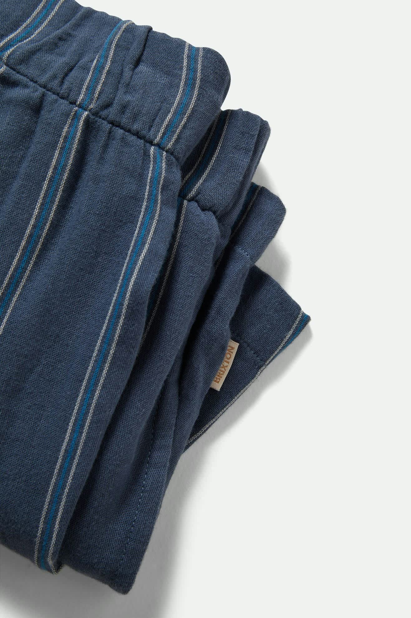 Women's Wandering Short in the color Berring Sea/White - Additional Laydown image