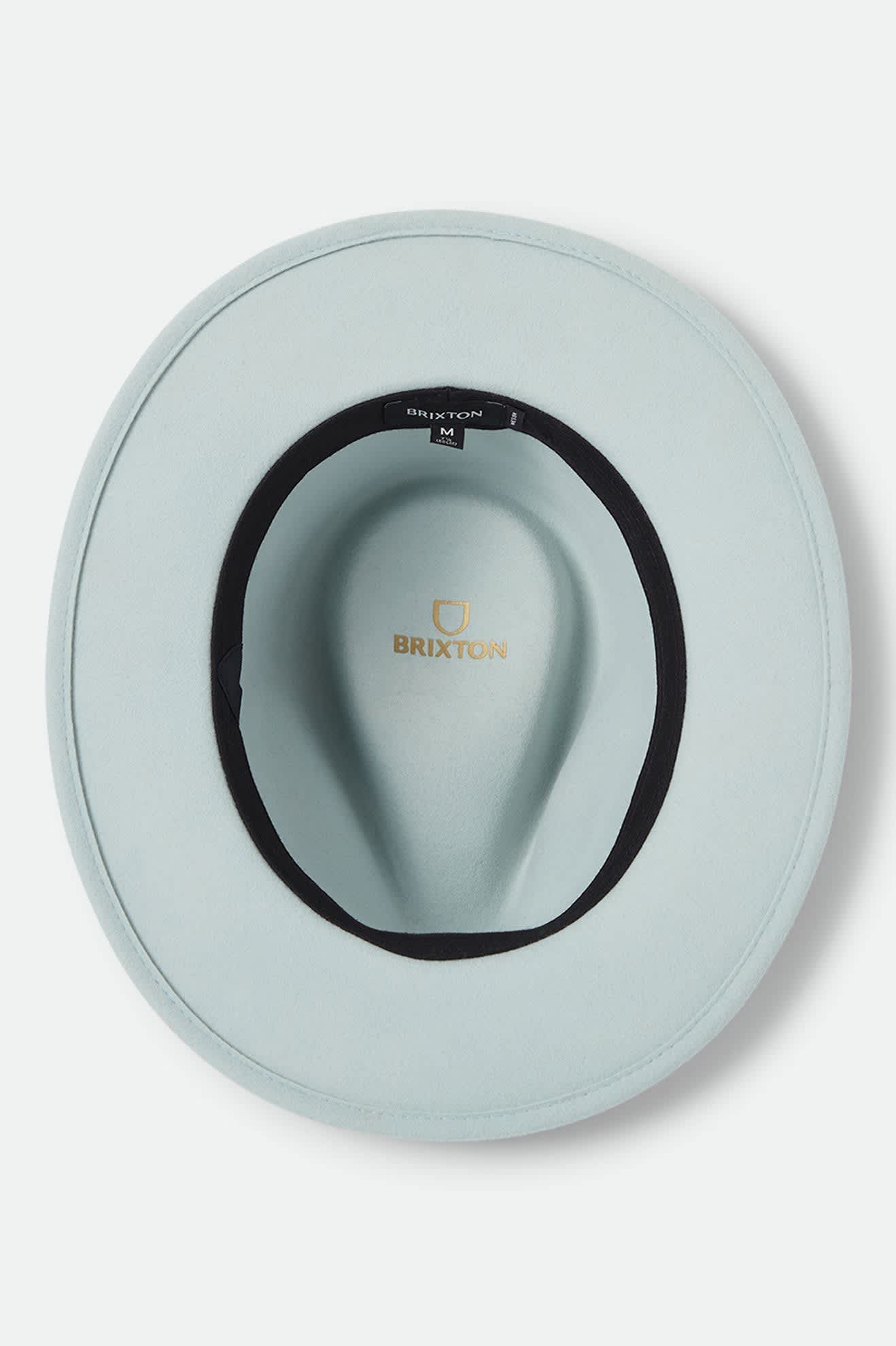 Unisex Messer Fedora in the color Seagrass/Whitecap - Additional Laydown image