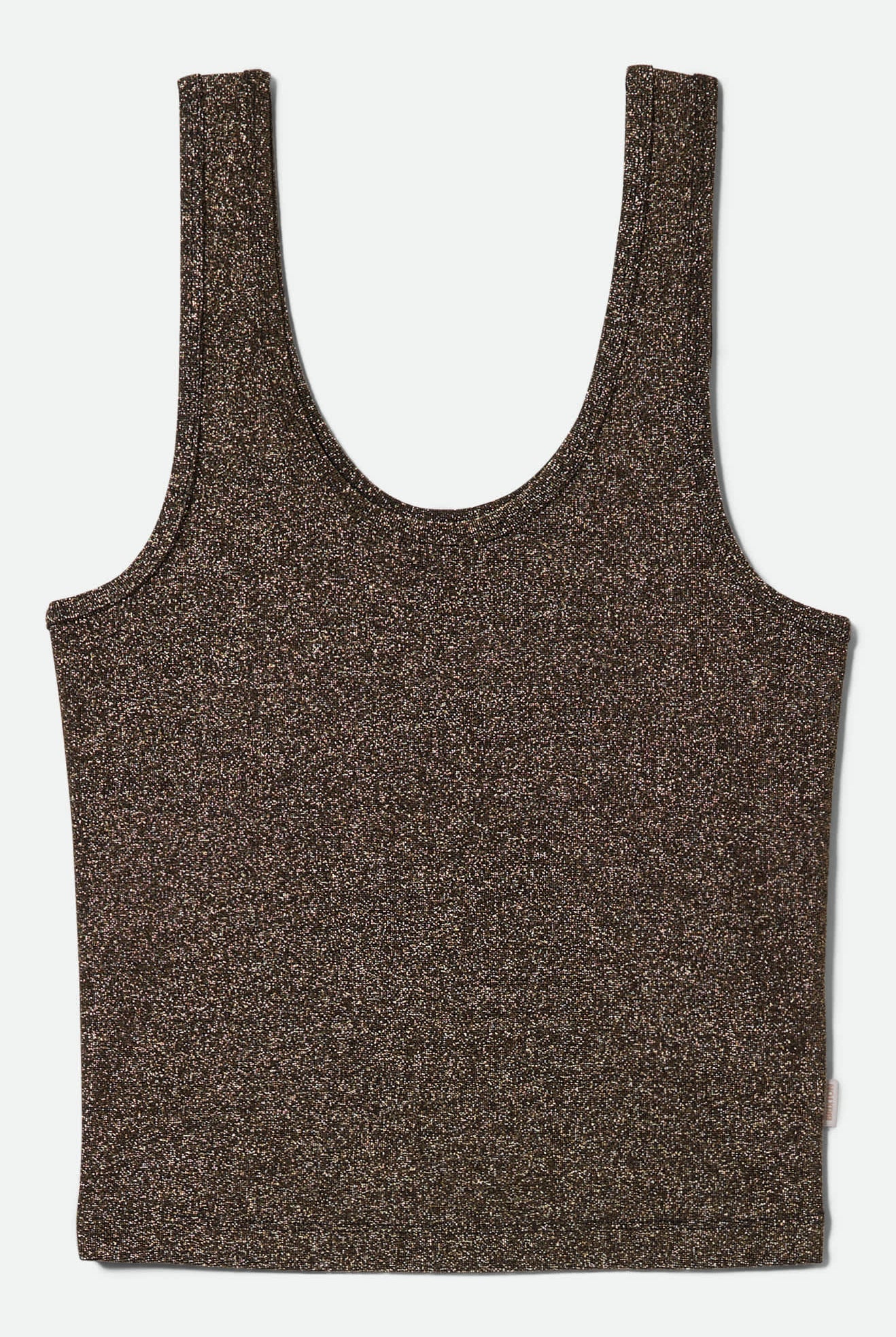 Women's Off Duty A-Tank in the color Gold Metallic - Front Product View