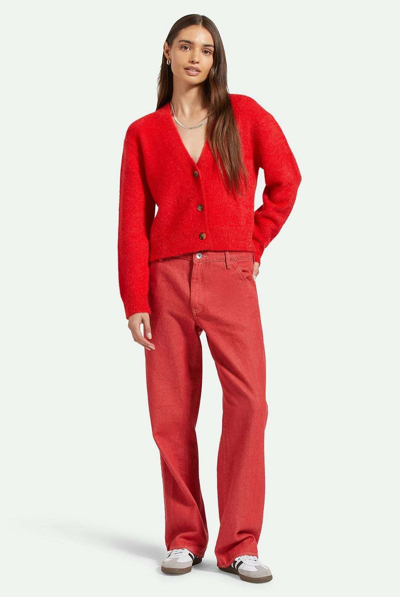 Women's Lifestyle 1 | Essex Painter Pant - Mars Red