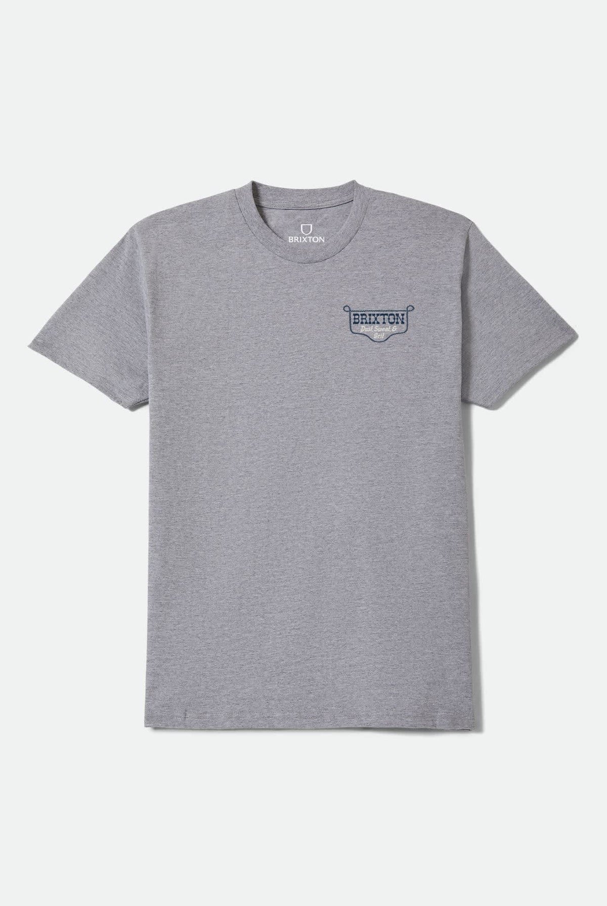 Men's Kinsey Standard T-Shirt in the color Heather Grey - Front Product Laydown Image
