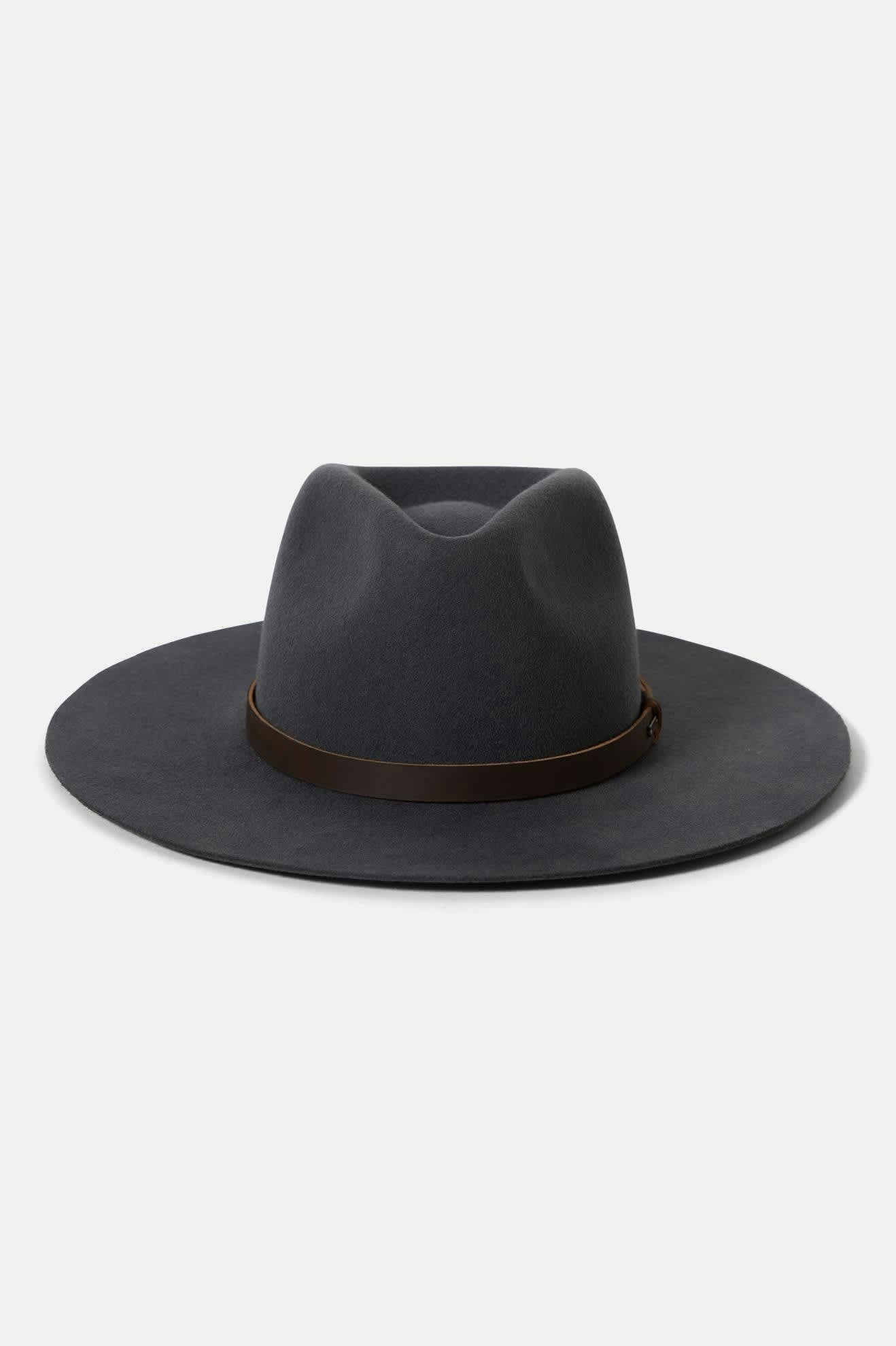 Unisex Hawkins WTHR GUARD™ Cowboy Hat in the color Asphalt/Brown - Additional Laydown image