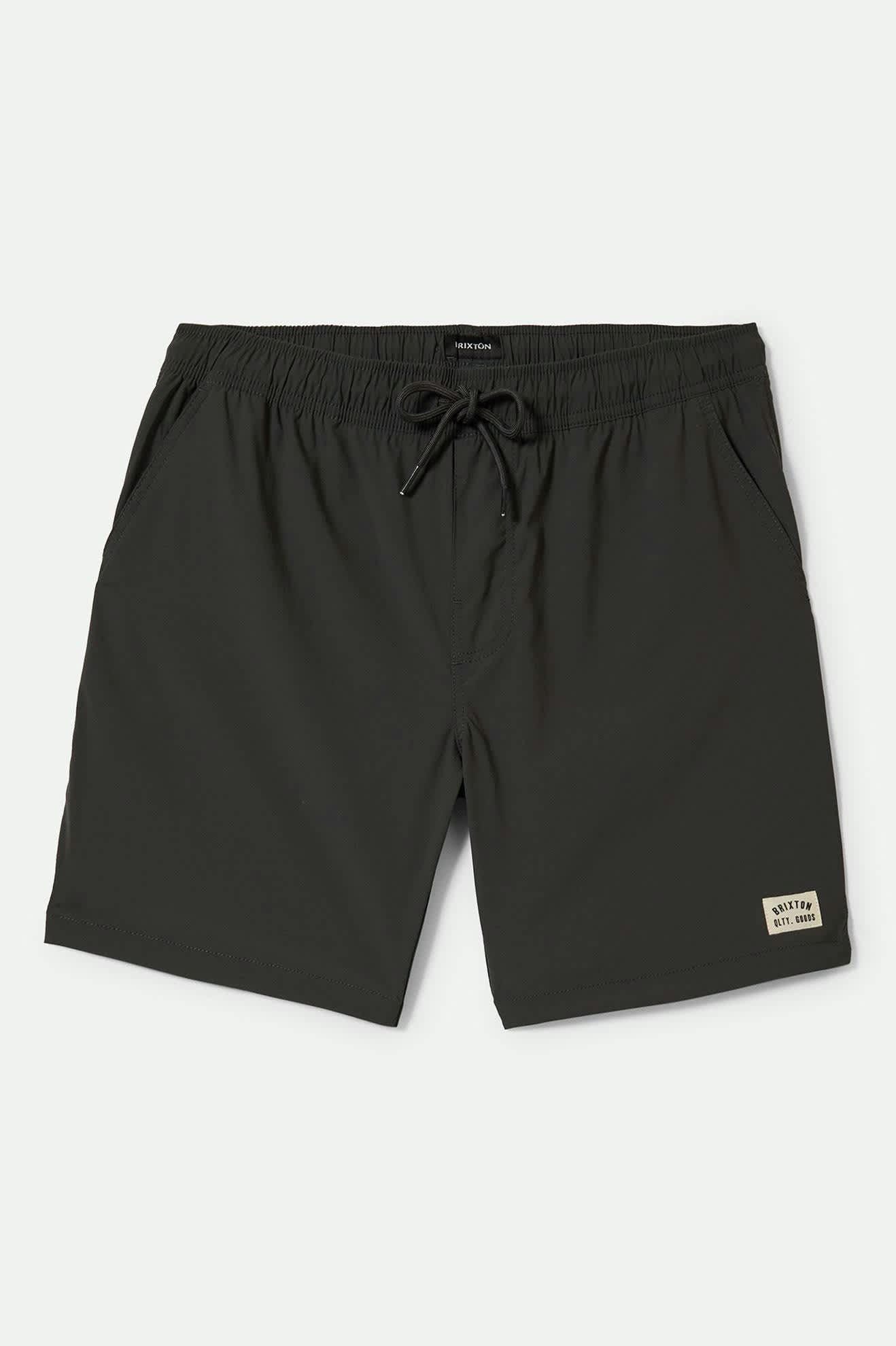 Men's Everyday Stretch Hybrid Short 5.5" in the color Washed Black - Front Product View
