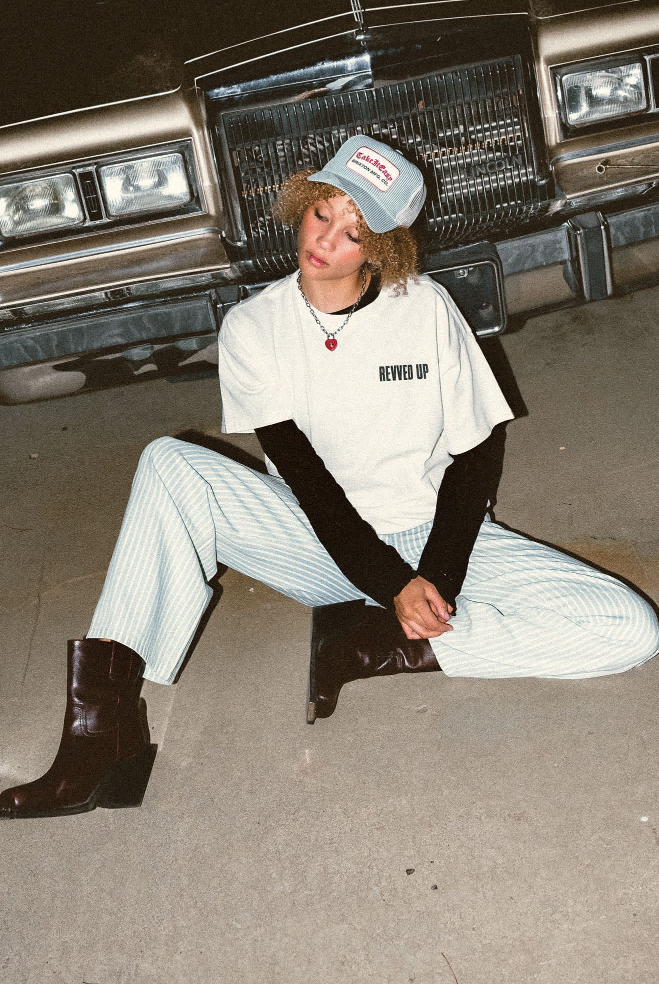 Women's The Chloe 5-Pocket Pant in the color Two Boot Stripe - Women's Lifestyle 4.0