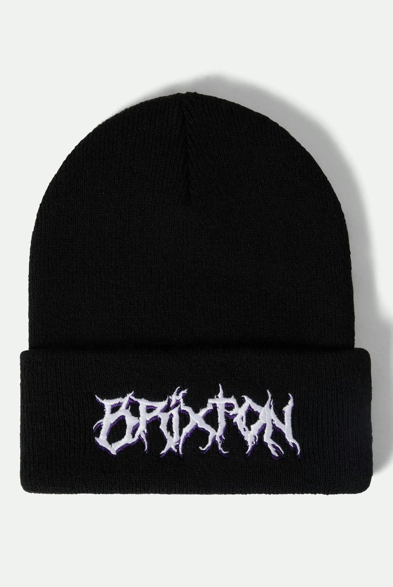 Unisex Void Hunter Watch Cap Beanie in the color Black - Front Product View