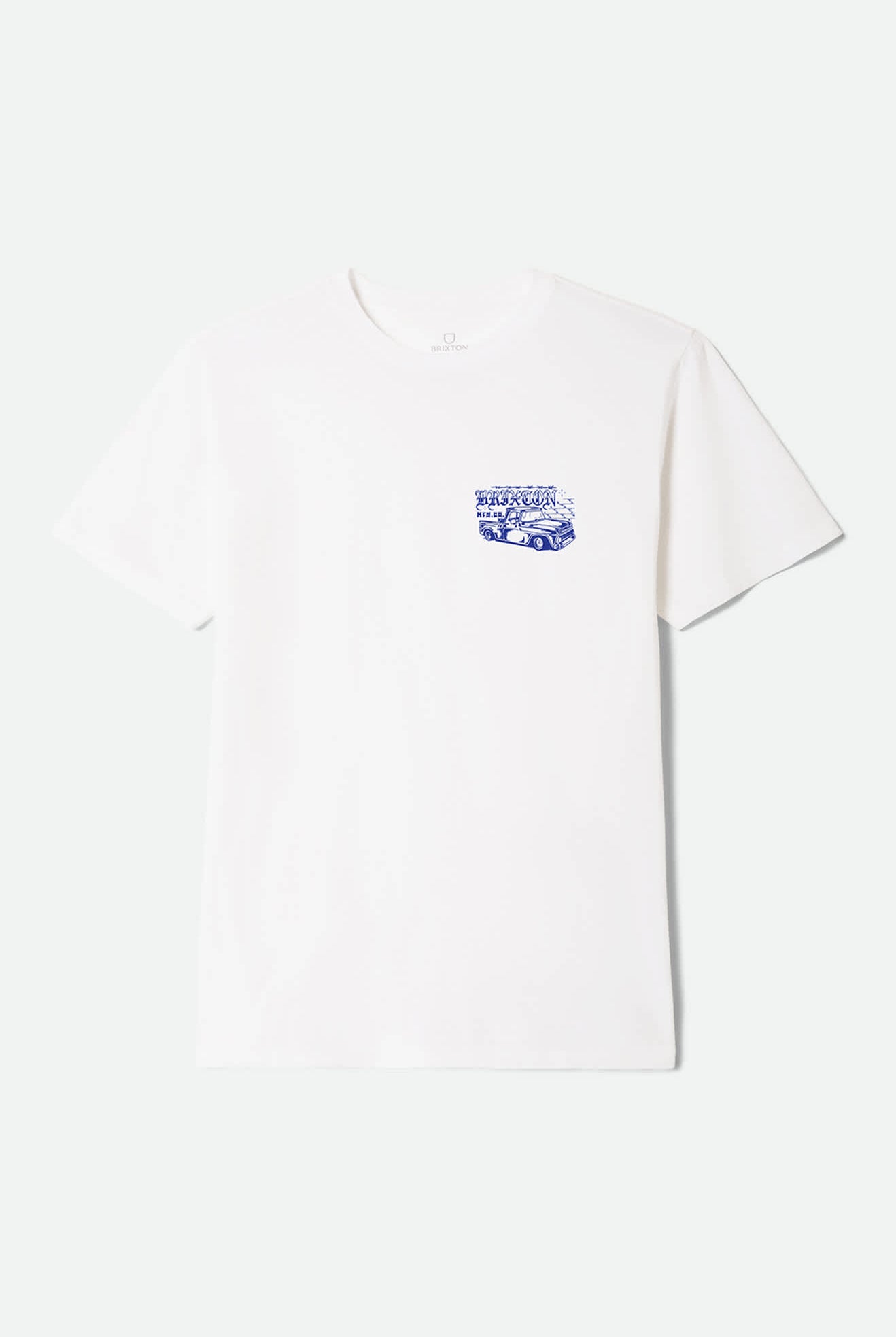 Men's Cisco Short Sleeve Standard T-Shirt in the color White - Front Product Laydown Image