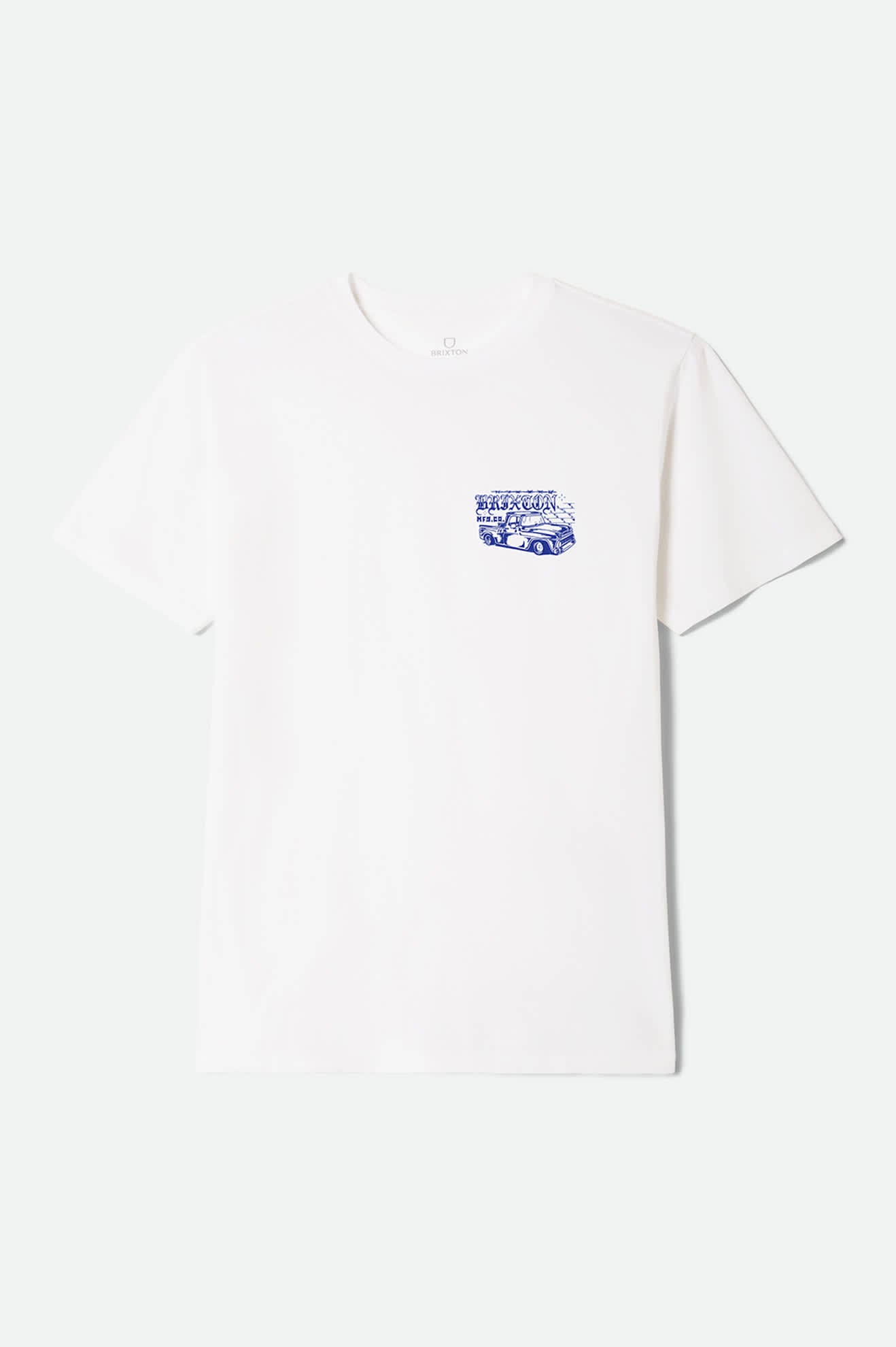 Men's Cisco Short Sleeve Standard T-Shirt in the color White - Front Product Laydown Image