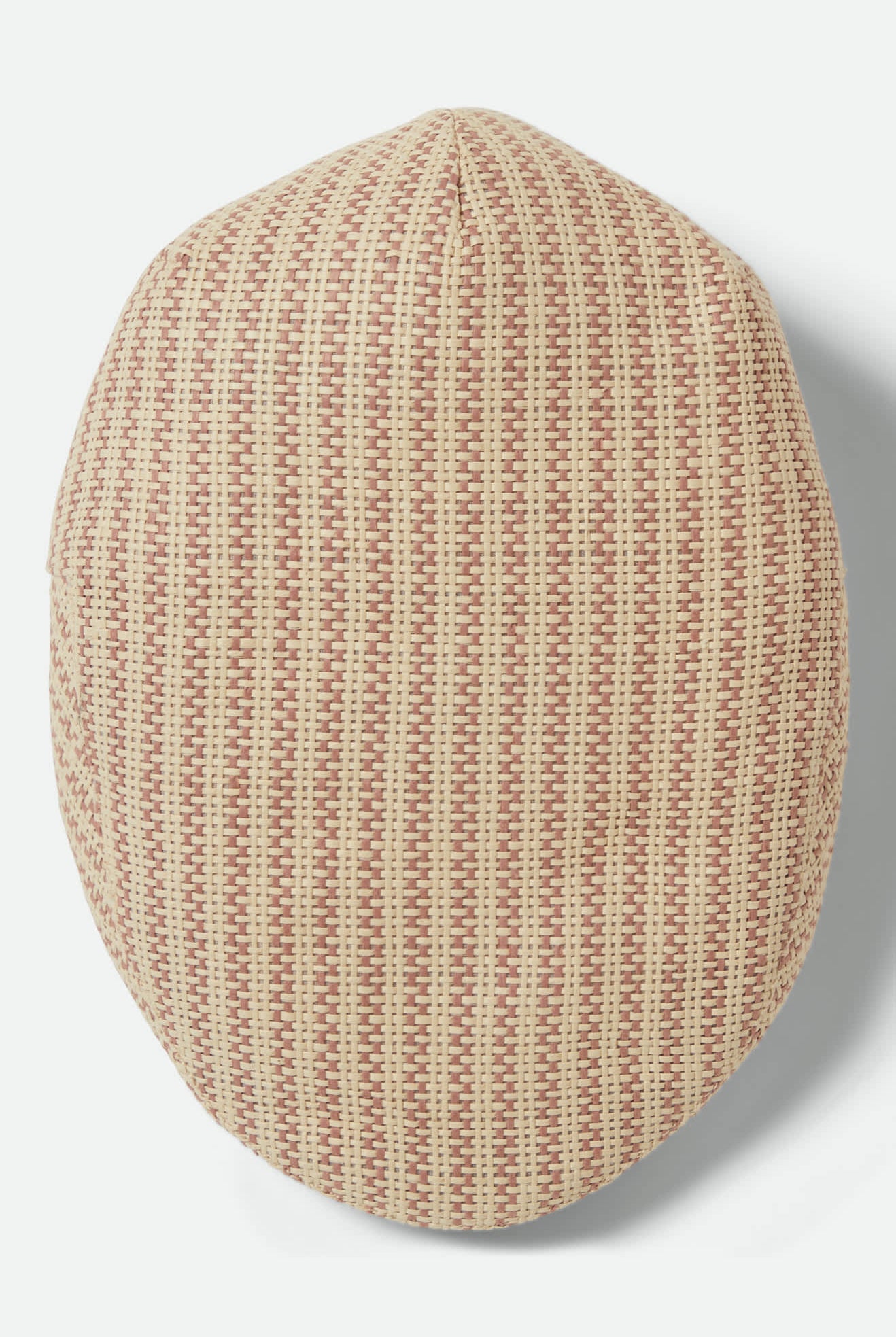 Unisex Hooligan Flat Cap in the color Italian Clay/Natural Straw - Additional Laydown image
