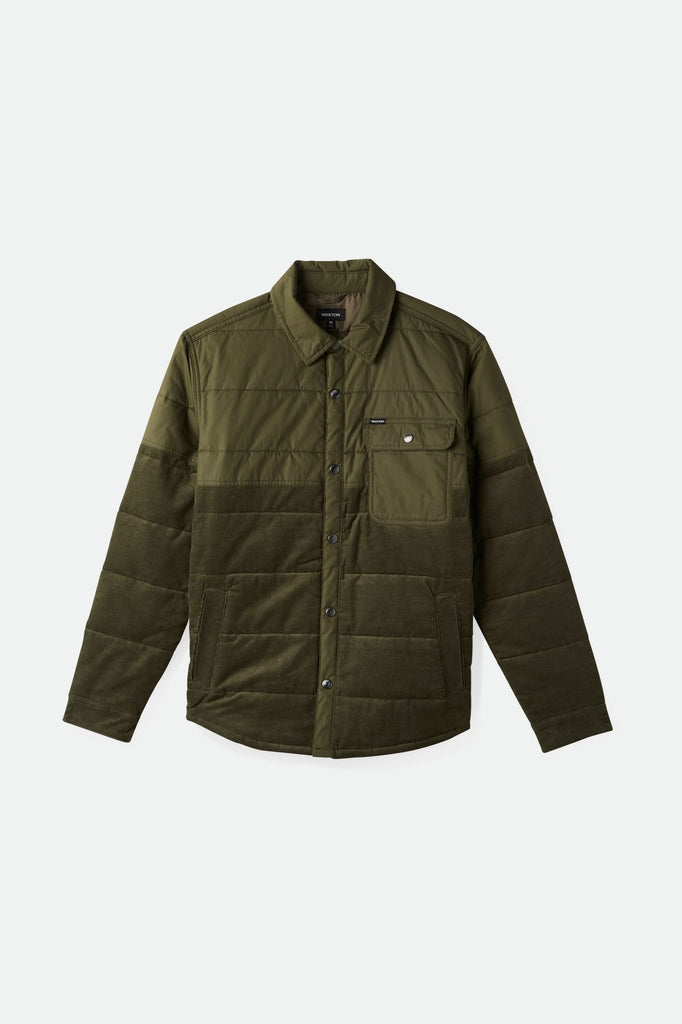 Brixton Men's Cass Jacket - Military Olive/Military Olive | Profile