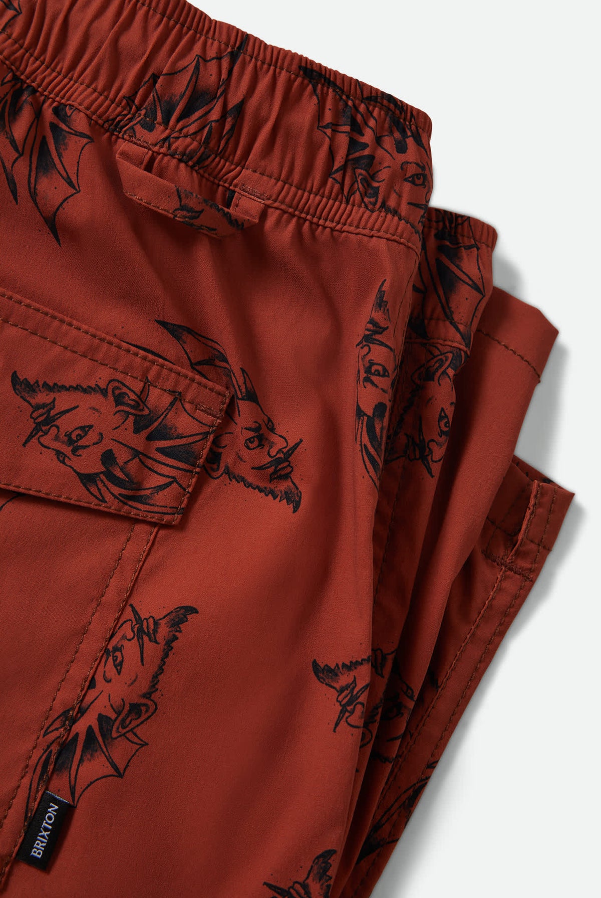 Men's Everyday Stretch Hybrid Short 7" in the color Amber Terrain - Additional Laydown image