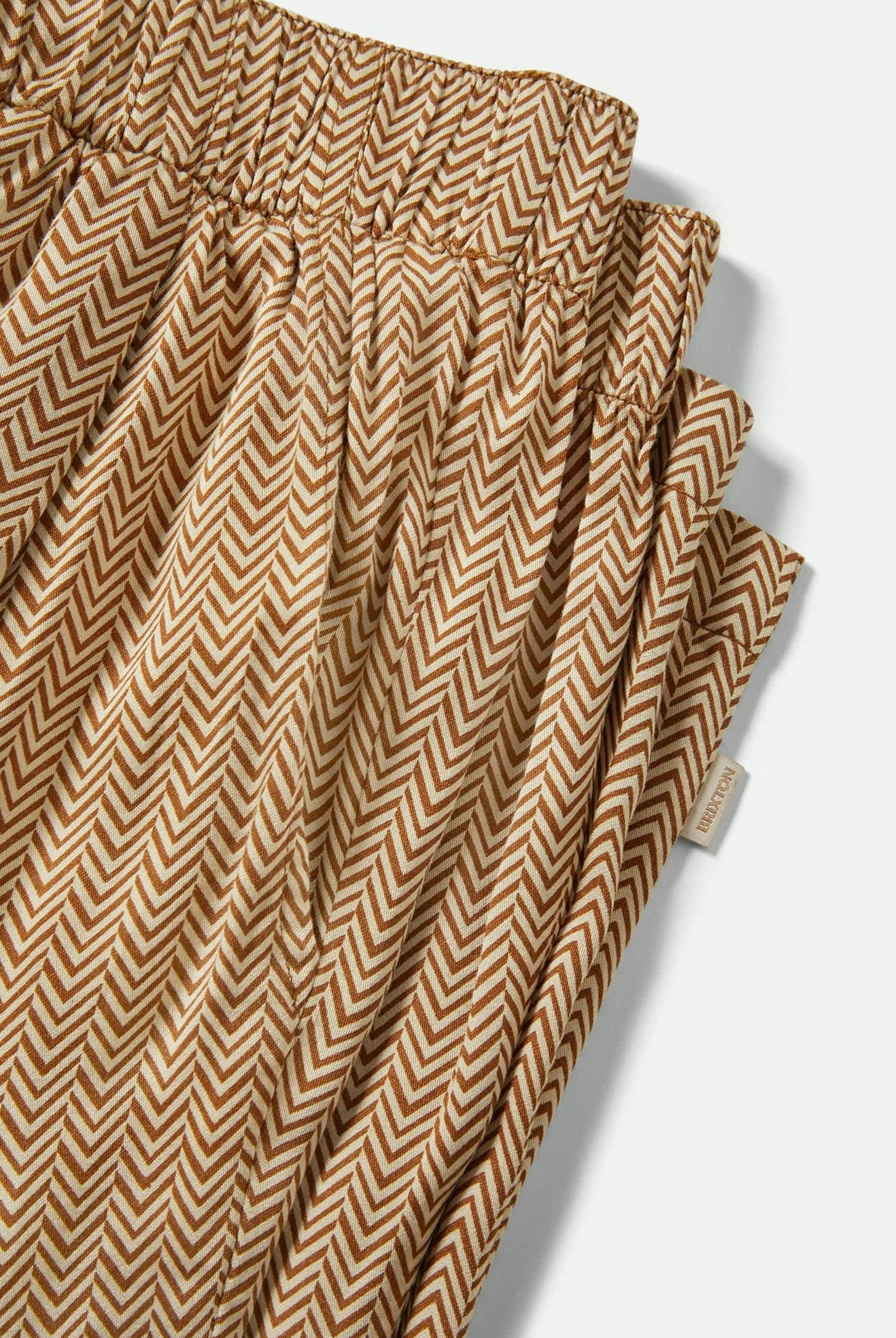 Women's Hudson Lounge Pant in the color Washed Copper/Whitecap - Additional Laydown image