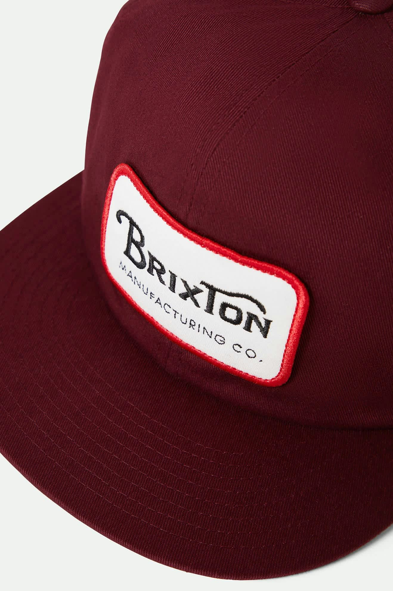 Unisex Grade Snapback in the color Port - Additional Laydown image
