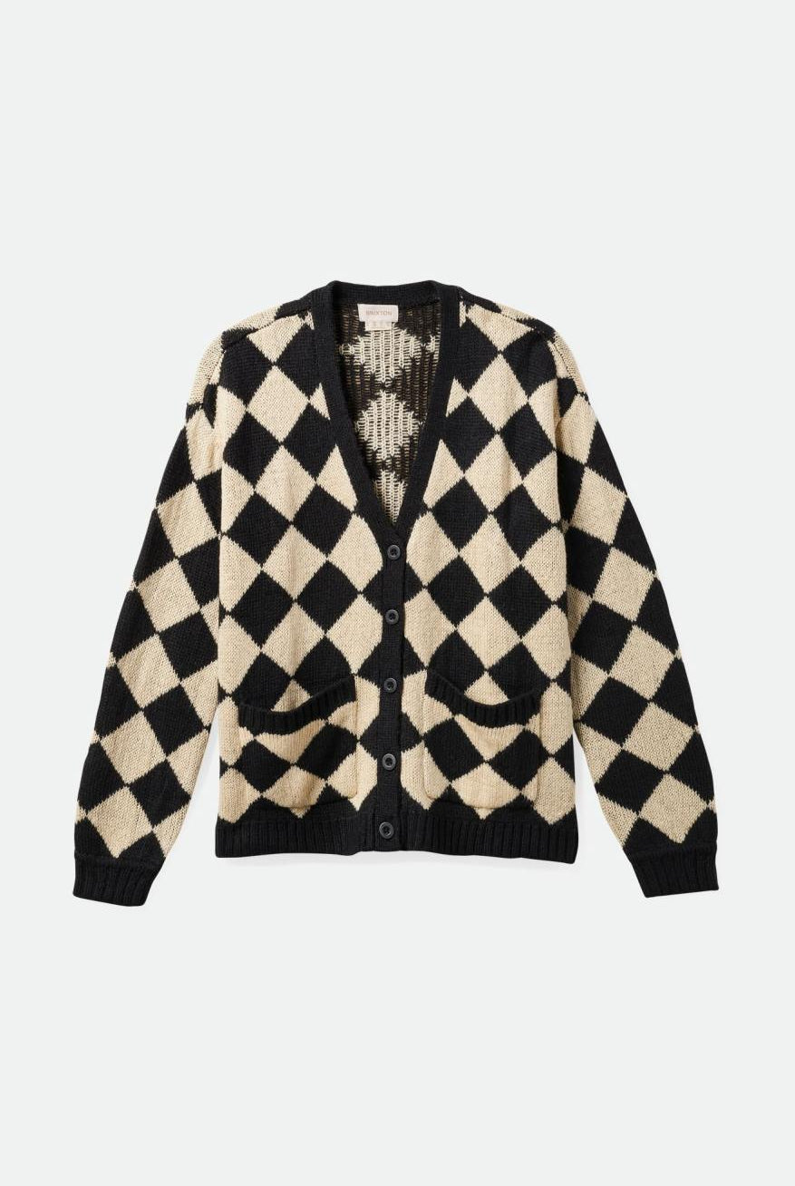Brixton Women's Keene Cardigan - Black | Profile