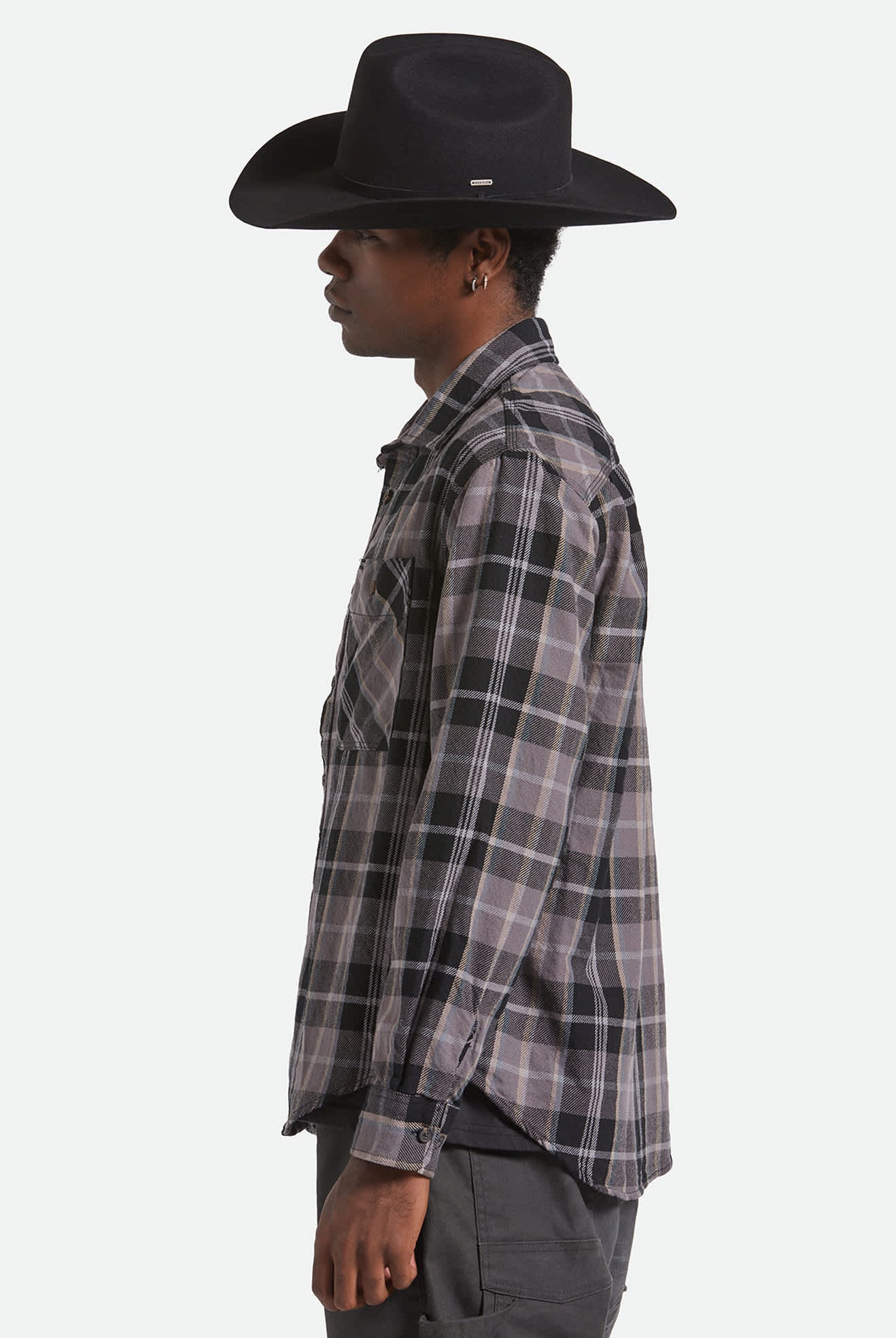 Unisex Laredo WTHR GUARD™ Cowboy Hat in the color Black/Black - Additional Fit image