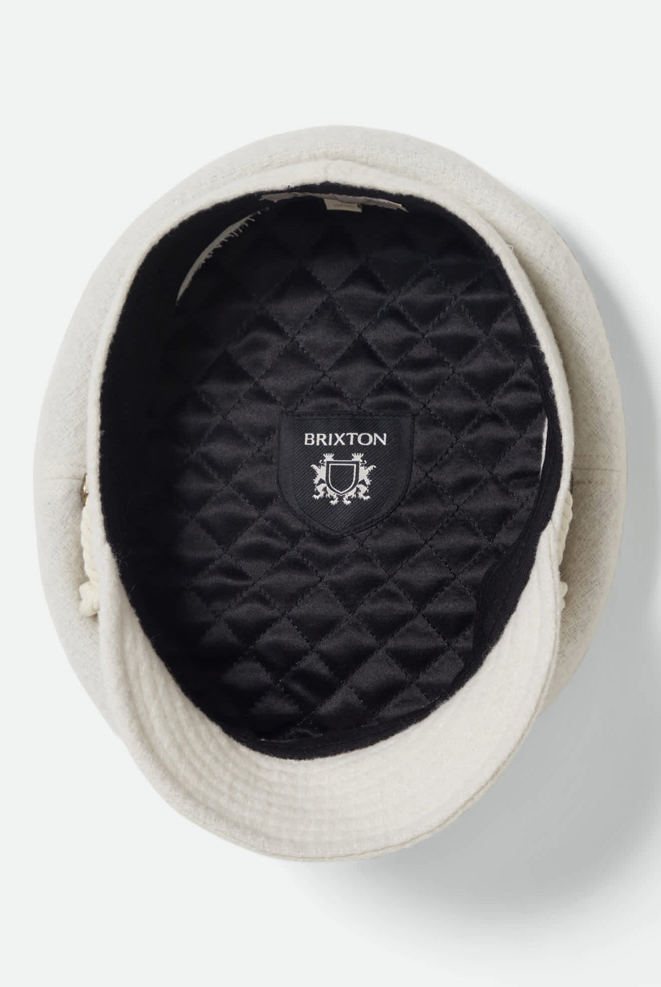 Women's Kayla Cap in the color Off White Boucle - Additional Laydown image