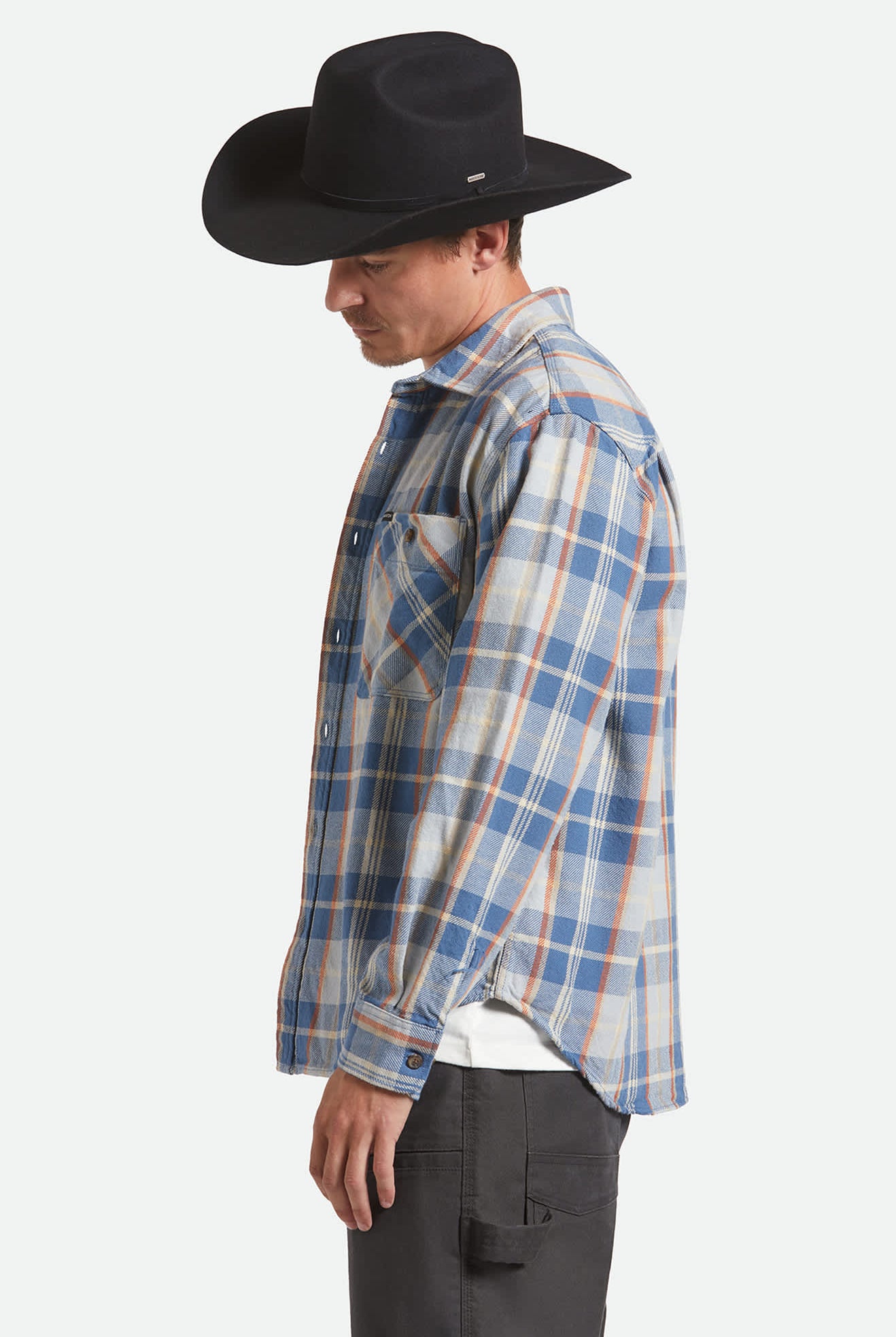 Unisex Laredo WTHR GUARD™ Cowboy Hat in the color Black/Black - Men's Side View