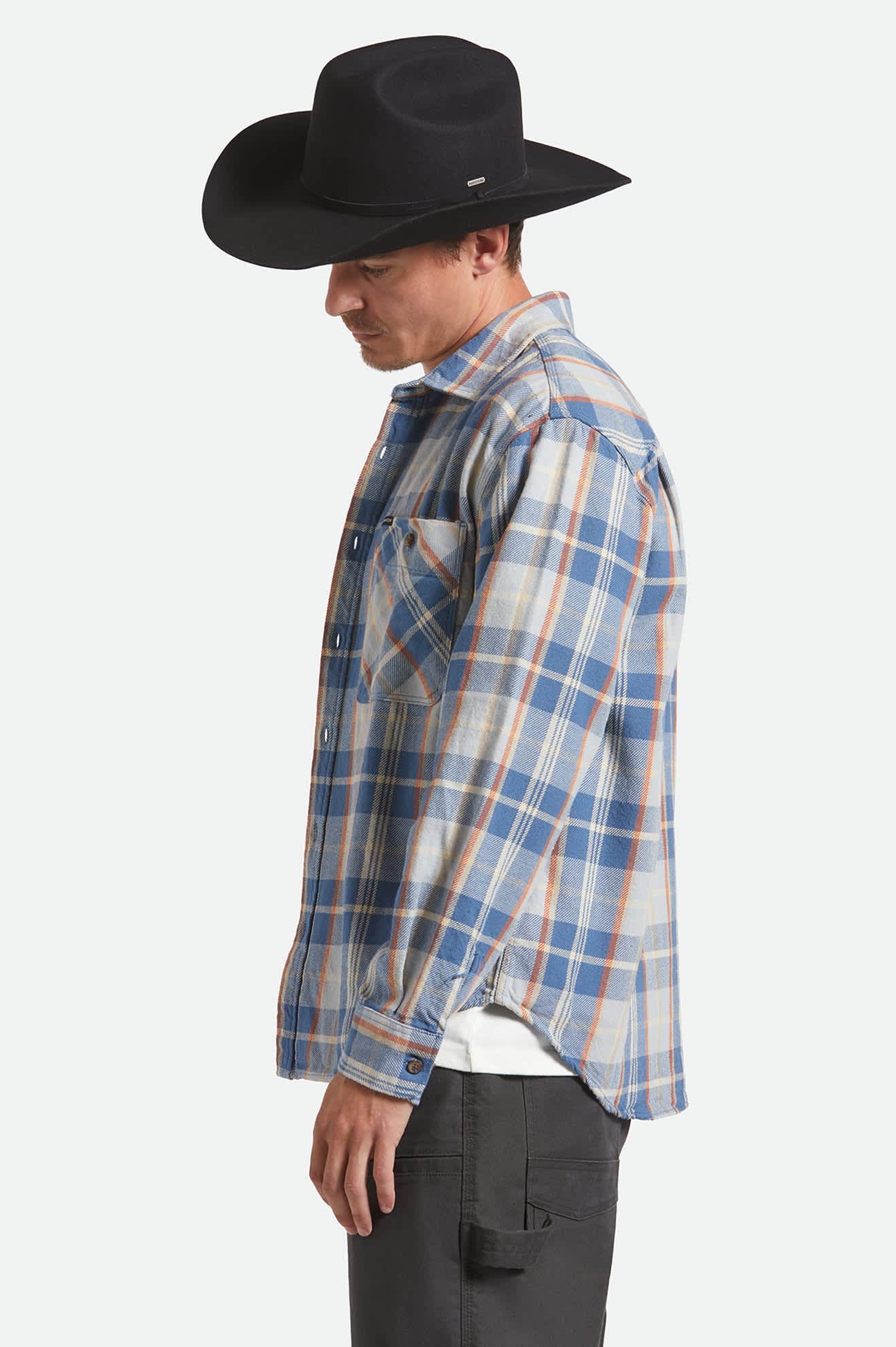 Unisex Laredo WTHR GUARD™ Cowboy Hat in the color Black/Black - Men's Side View