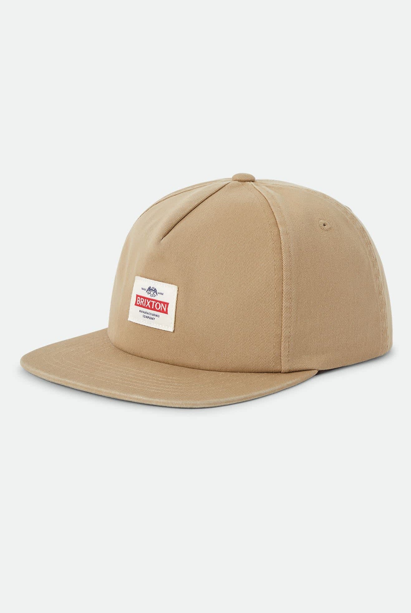 Unisex Trademark Adjustable Hat in the color British Khaki - Front Product Laydown Image