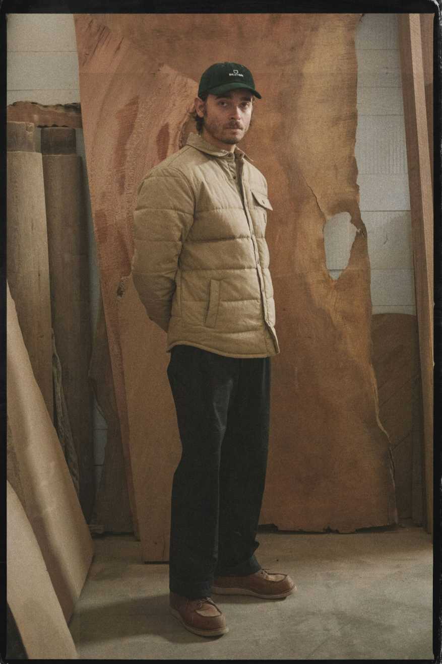 Men's Fit, Extra Shot | Cass Waxed Canvas Jacket - Oatmeal