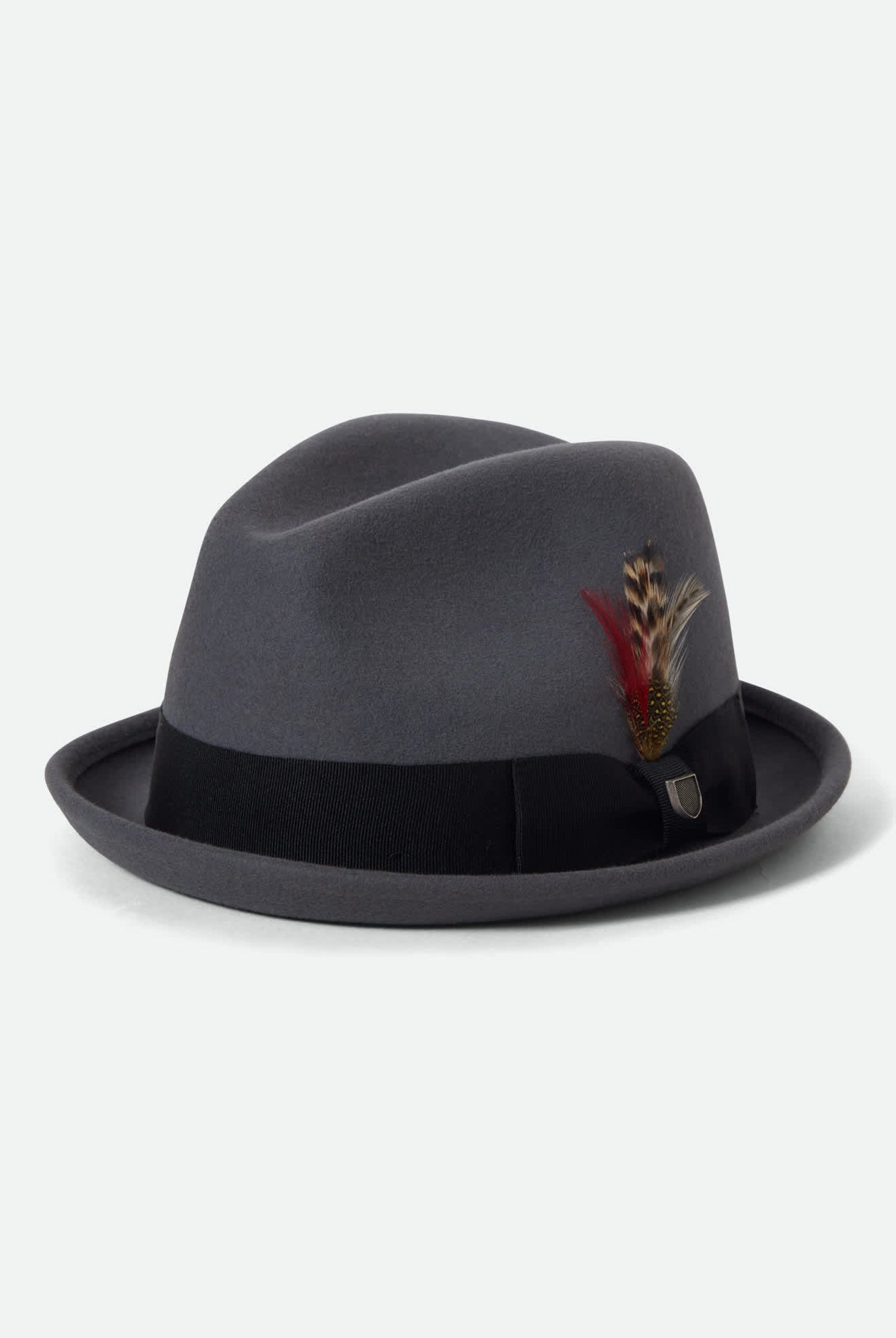 Unisex Gain Fedora in the color Future Grey - Front Product View