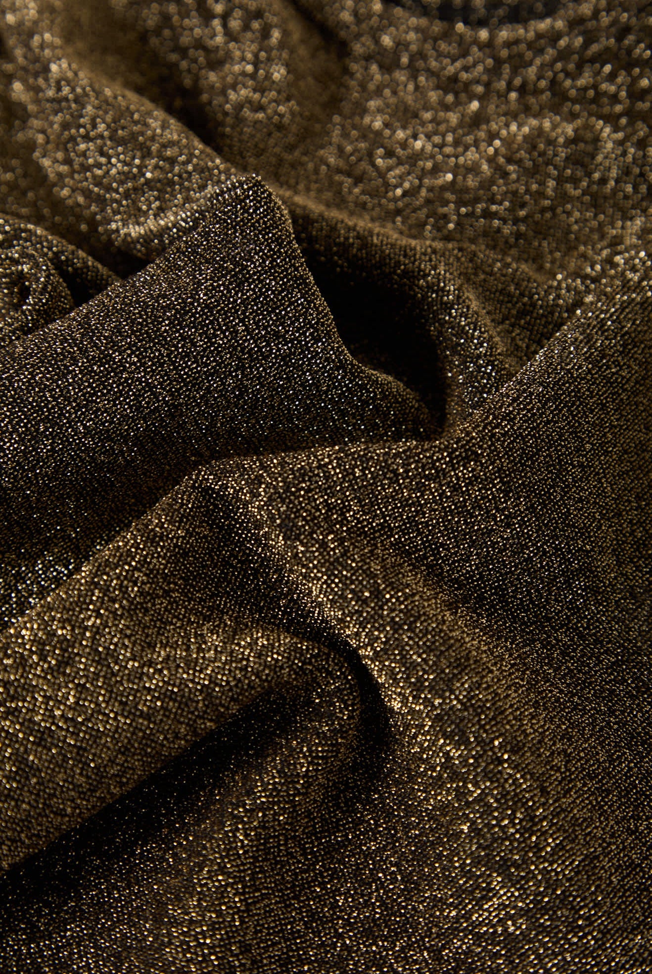 Women's Off Duty A-Tank in the color Gold Metallic - Additional Laydown image