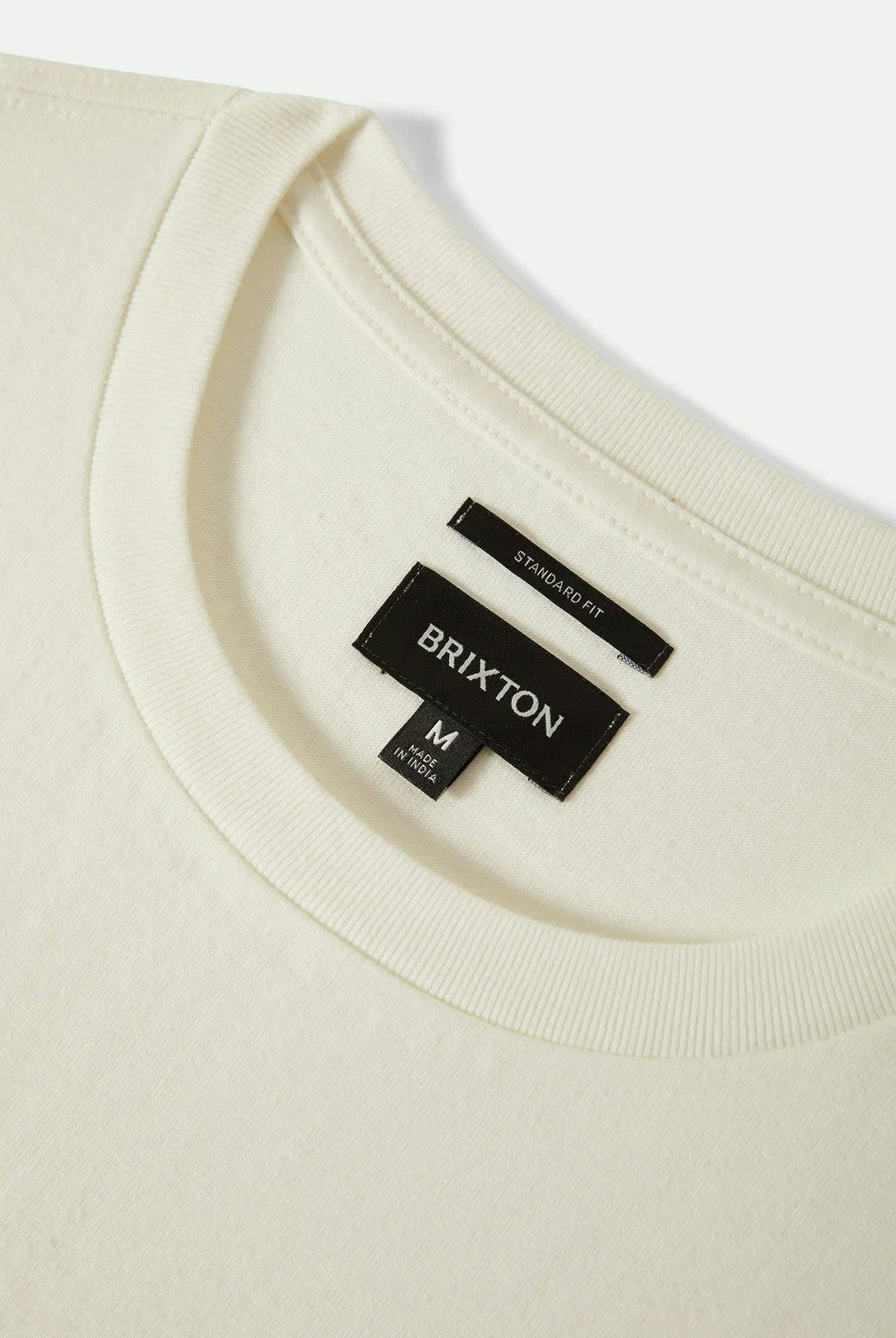 Men's Union Heavyweight S/S Boxy Pocket T-Shirt in the color Off White - Additional Laydown image