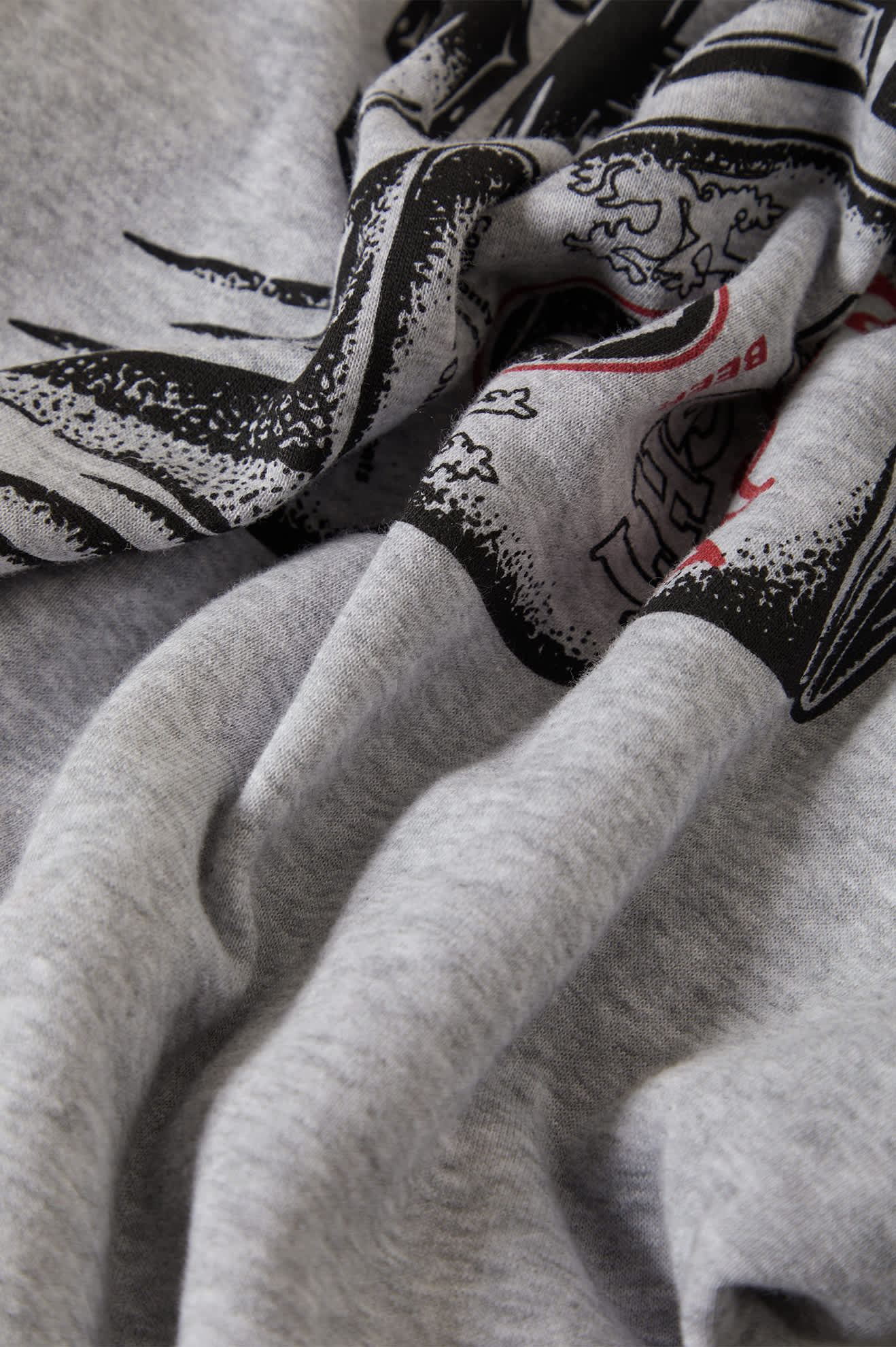 Men's Coors Light Silver Speed Hoodie in the color Heather Grey - Additional Laydown image