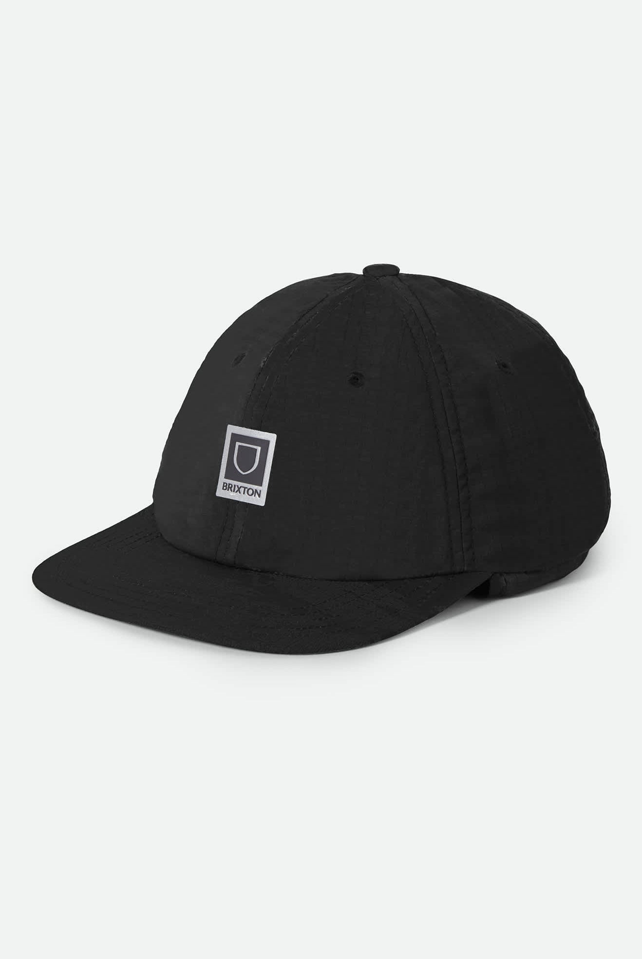 Unisex Journey Water Hat in the color Black - Front Product Laydown Image