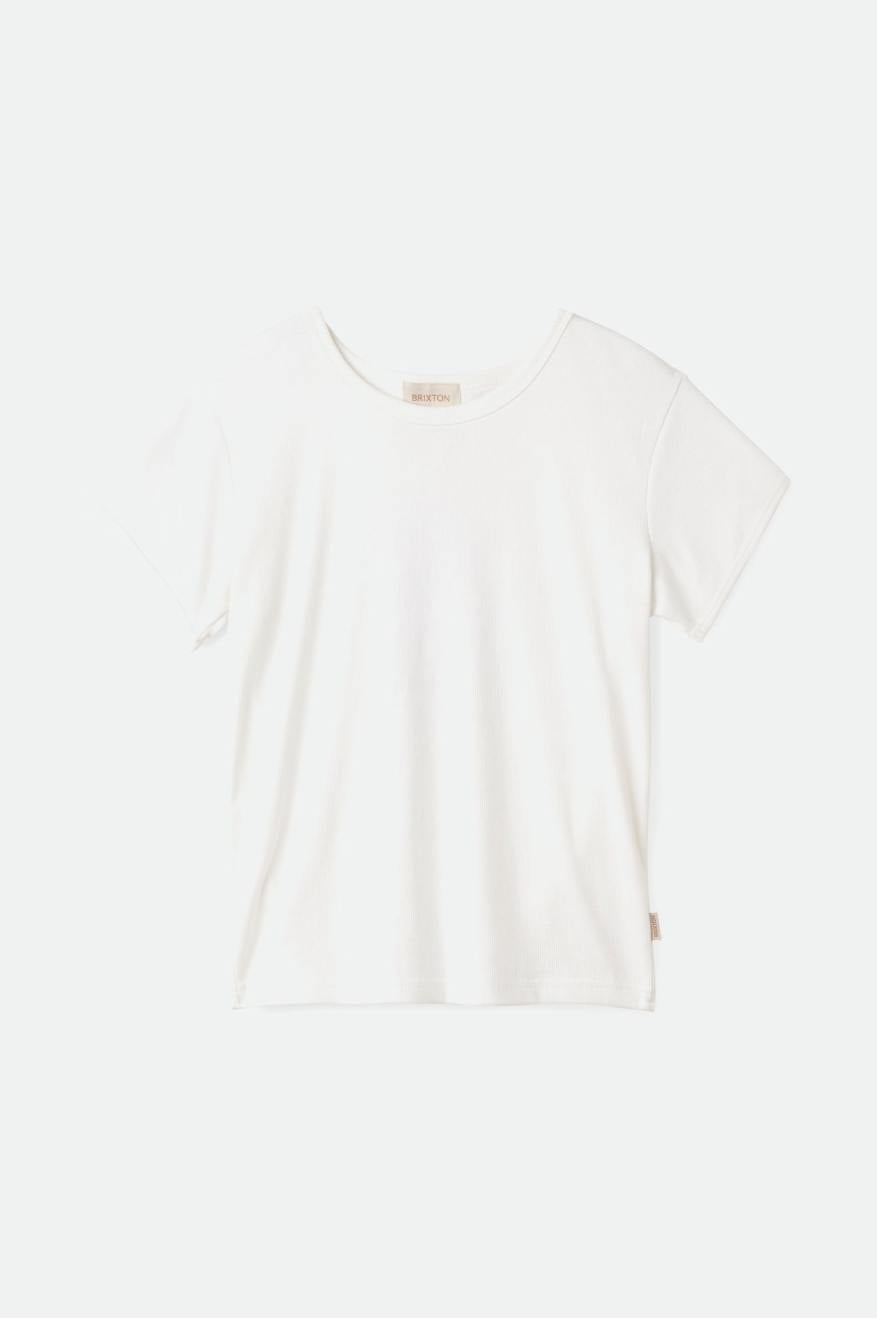 Brixton Women's Betty Baby Tee - White | Profile