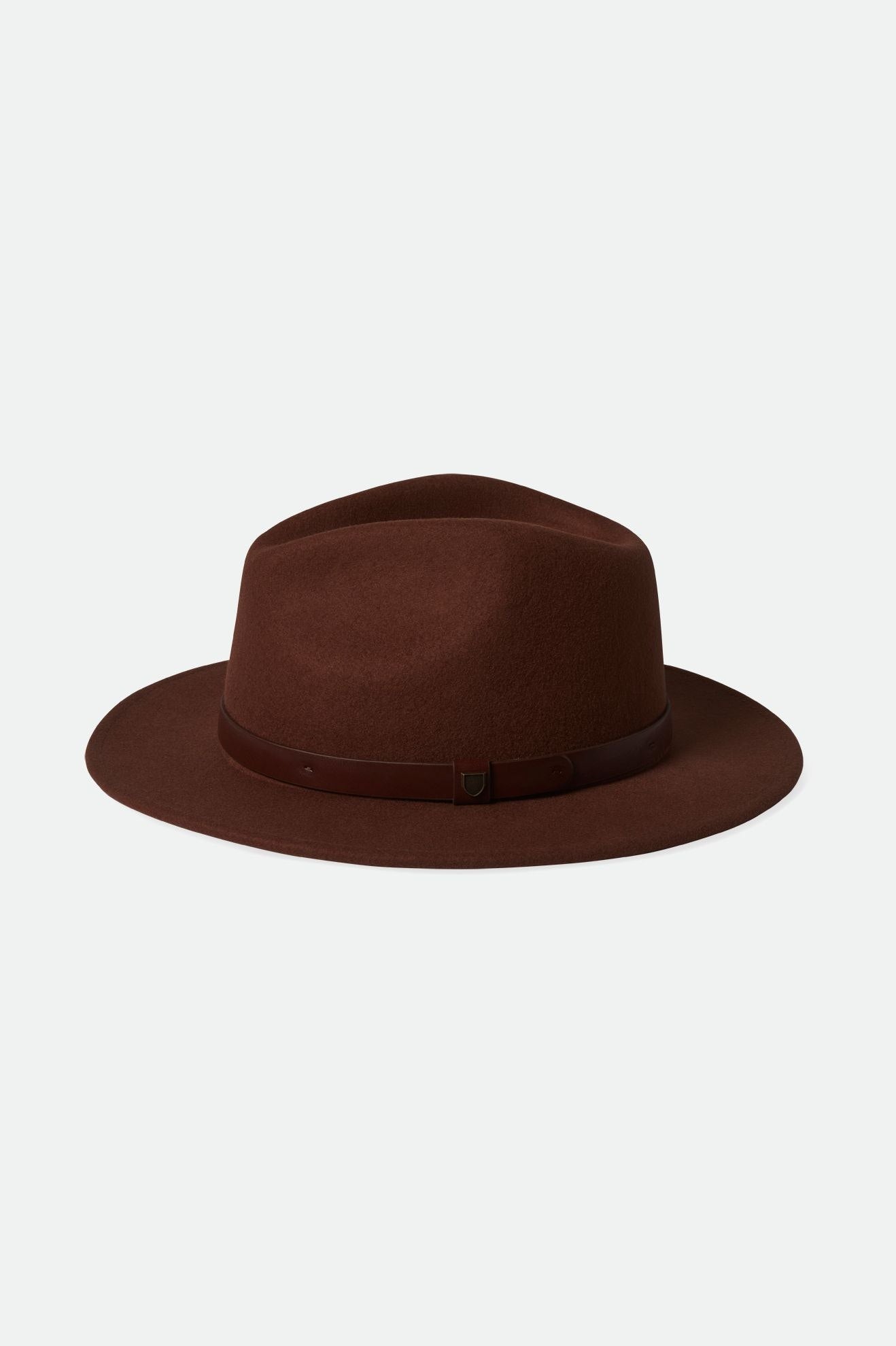 Brixton Unisex Messer Fedora - Sepia | Extra Shot